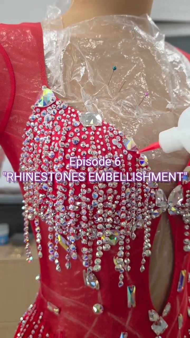 New series "Let's Create a Latin Dress Together"
Episode 6
RHINESTONES EMBELLISHMENT
You can follow every step of creation from sketch to the fitting.
Stay tuned and share with others
#dressmaker #fashionblogger #designerclothes
#dance #series