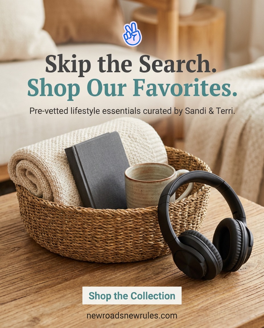 Discover hand-picked lifestyle essentials for your reinvention journey at newroadsnewrules.com.
#NewRoadsNewRules