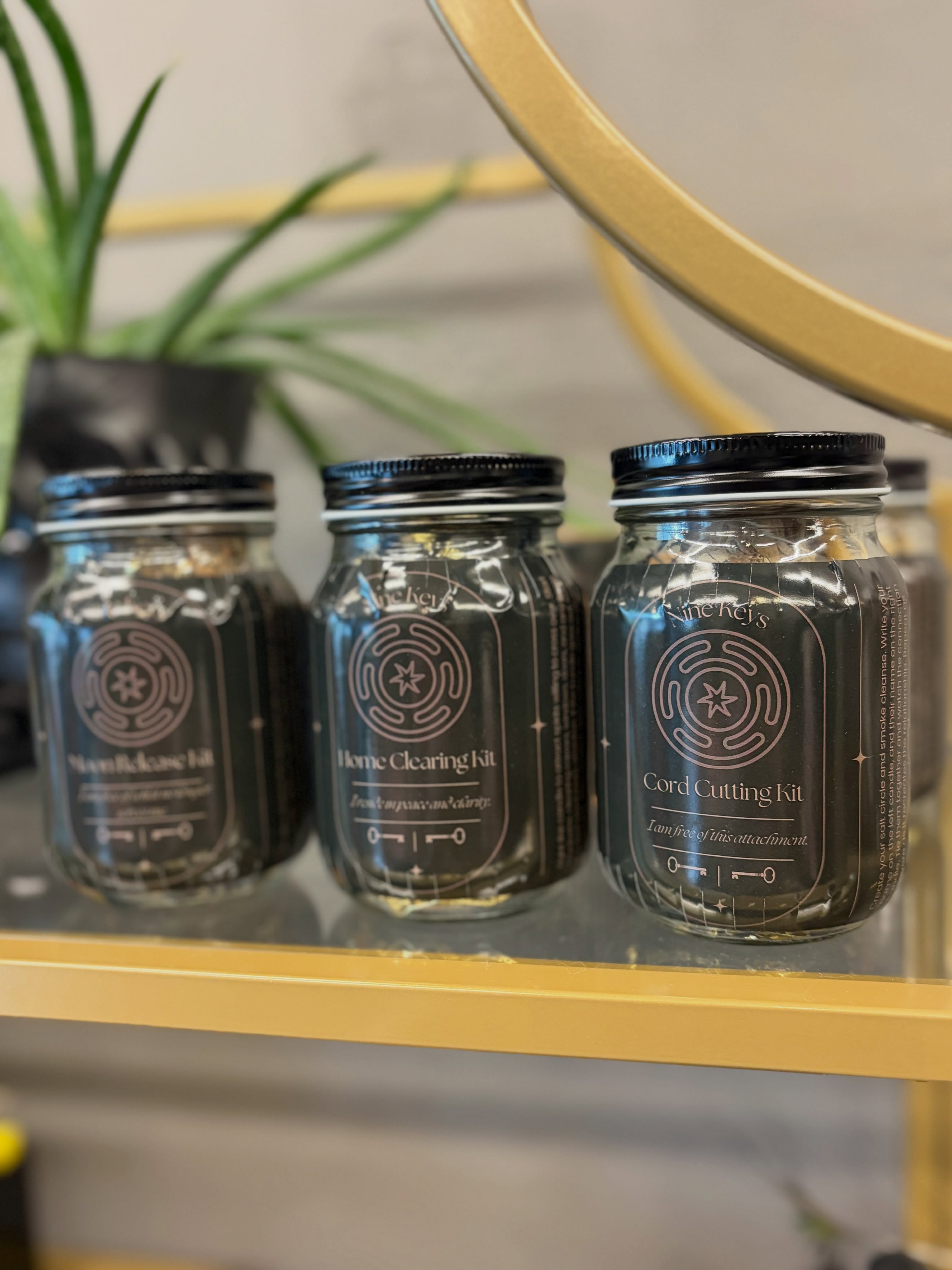 Stagnant energy, life changes, or is Mercury Retrograde hitting hard?
Try out one of our awesome spell kits! Everything you need at a great price-point, instructions included, and they’re easy to grab at checkout! We have a full moon release ritual, cord cutting, and home cleansing kits available.
We’re open for shopping Wed-Fri from 11-6pm, and Saturdays from 11-2!✨
