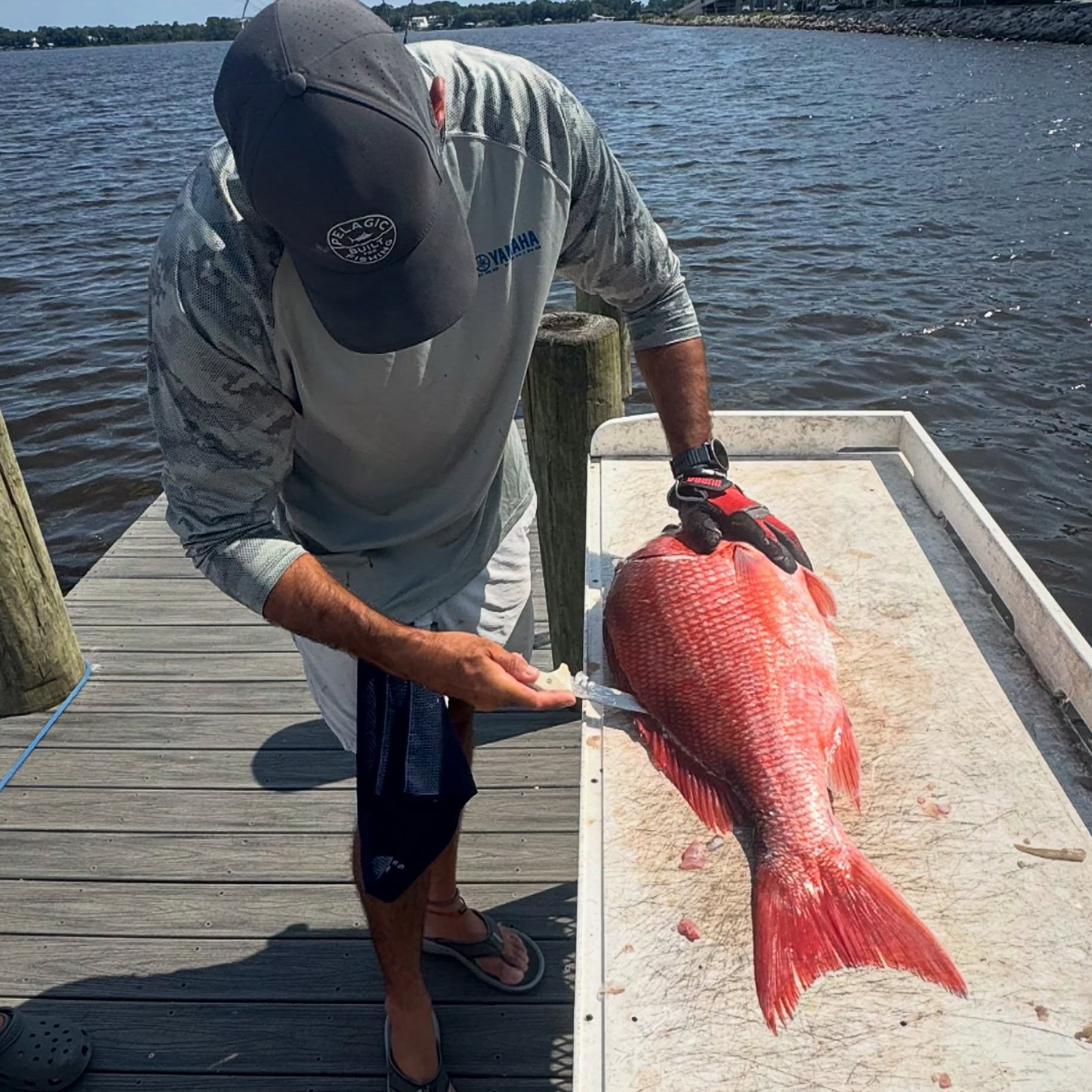 Cancel your plans - go fishing. This summer has been a blast so far.
#redsnapper #fishing #30a #summer #freshfish