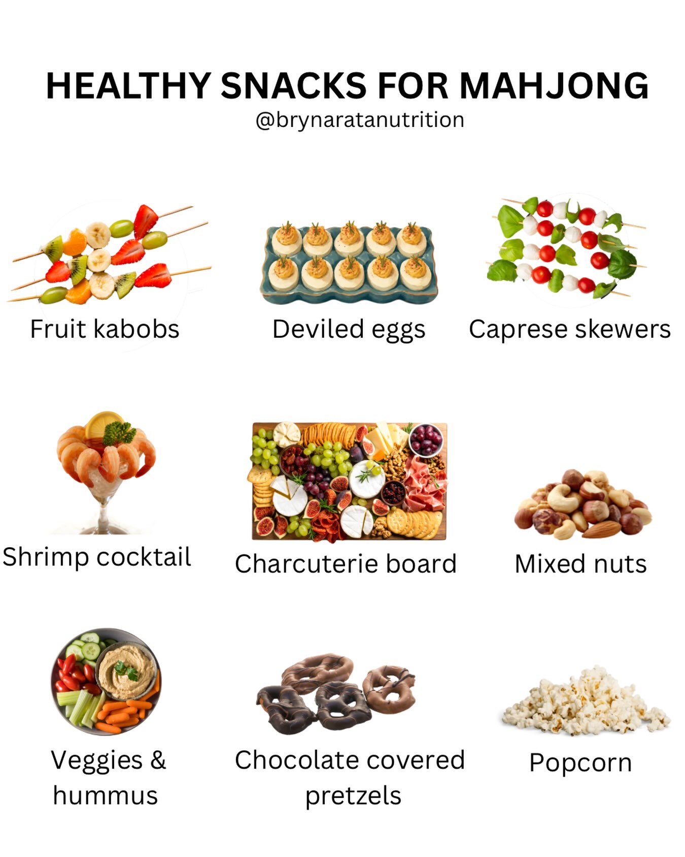 Have you jumped on the Mahjong bandwagon yet? 🀄️ If you’re hosting a game night, keep the snacks simple, balanced, and delicious with these easy ideas.
Which one would you reach for first?
Mahjong #MahjongNight #GameNight #HealthySnacks #SnackIdeas