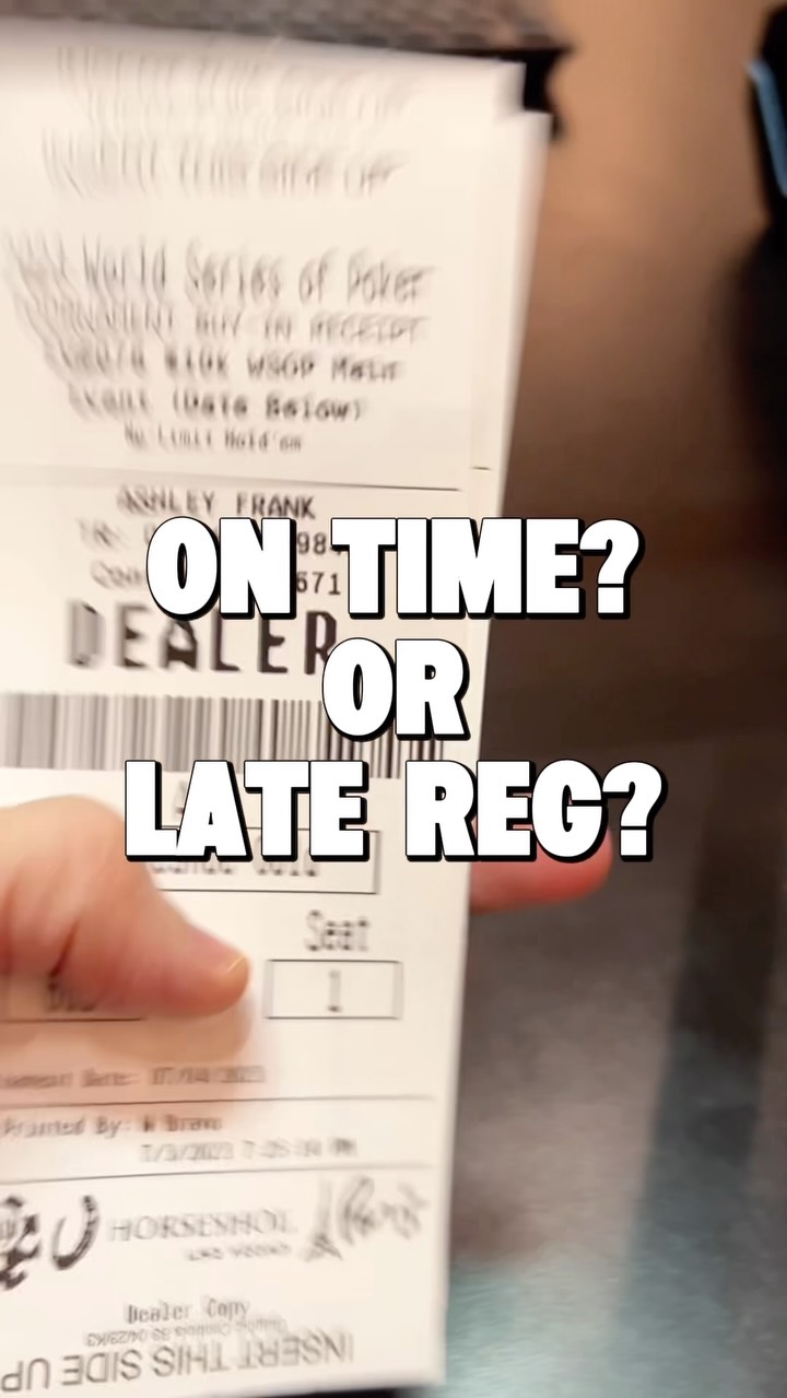 I’ve seen a lot of opinions on when you should register for a tournament, but I don’t think there’s a universal answer. It depends on the field, the structure, and the most important part IMO: YOU.
Registering on time gives you access to the softest part of the field. Recreational players are making the biggest mistakes, stacks are deep, implied odds are at their highest, and you have time to observe your table and build reads. If you’re not there collecting those chips, someone else is.
Late registering has its own advantages. Long tournaments are mentally exhausting, and every hour at the table costs energy. Showing up a few levels in can help you stay fresh, avoid some early variance, and preserve your focus for the stages where the biggest decisions are made. If you’re playing a full series, managing your energy becomes even more important.
The part that doesn’t get talked about enough is checking in with yourself. It’s SO important. Especially for me, with sleep issues and neck injury… I have to check in with my mind and body often.
Some days you wake up feeling locked in. Your mind is clear, your patience is there, and you’re ready to battle. Those are the days to register on time and maximize every opportunity.
Other days you’re distracted, tired, or carrying something from outside of poker. Forcing yourself into a seat just because “that’s what you’re supposed to do” isn’t always the highest EV decision. Sometimes taking a little more time to reset before you play is the better choice.
For me, the biggest leak isn’t always registering early or registering late. It’s autopiloting the decision instead of thinking about what’s best for that specific tournament and that specific day.
The best players don’t just study ranges. They know themselves.
Link in bio to get better at poker
@rangeflowai
#PokerStrategy #TournamentPoker #MTT #PokerTips PokerLifE