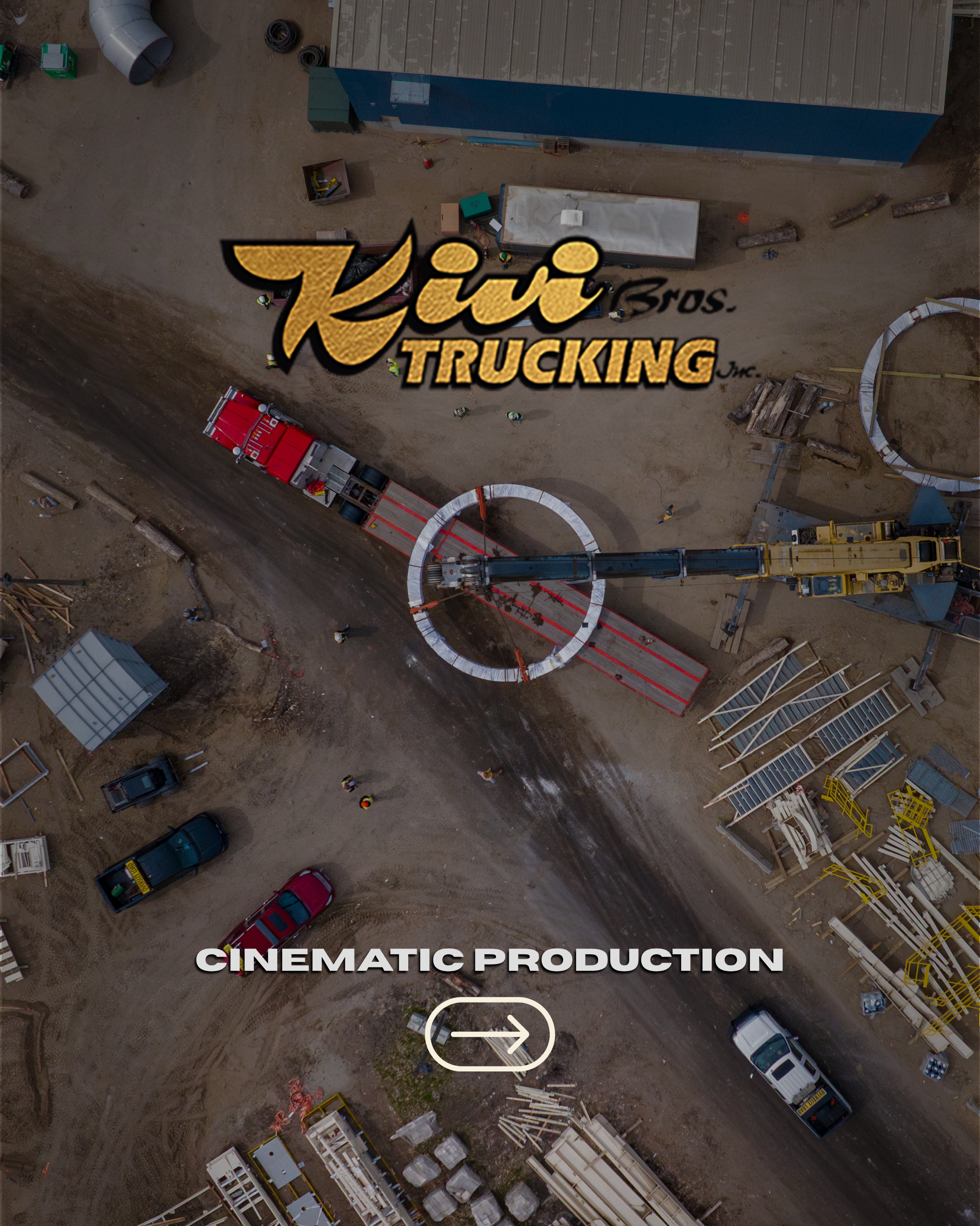 What an opportunity!
We had the pleasure of working with the team @kivibrostrucking capturing a massive heavy haul transport across Minnesota.
The level of coordination we brought to this shoot was far beyond any we’ve done in the past & we are stoked with the results.
3 Days, 2 Heavy Hauls, 163 miles, squad car escort, pilot car escort, 4 Interviews, 3 locations & a gallery of deliverables.
If you’re looking to work with a professional production team that can handle complex projects at scale, look no further!
For any heavy haul needs Kivi Brothers Trucking is second to non.
#videoproduction #heavyhaul #shipping #marketingagency #videoproductioncompany