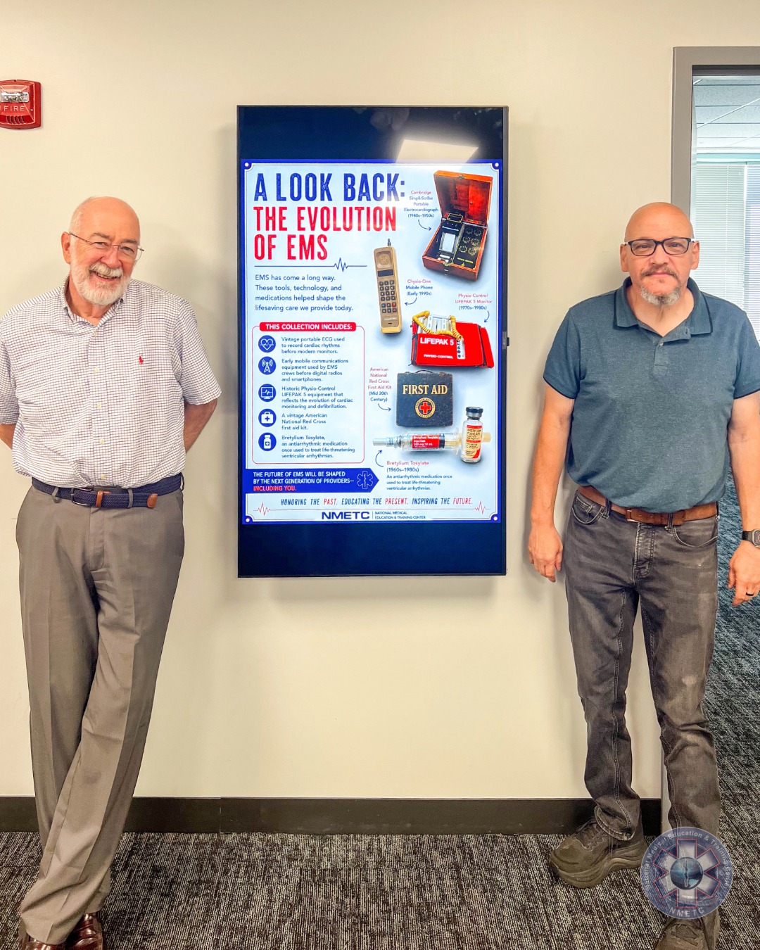 New On-Campus Evolution of EMS Historical Display
We're excited to share the first exhibit in our new Evolution of EMS historical display.
When on campus, be sure to stop by and take a look. This display celebrates the history of Emergency Medical Services and honors the providers, equipment, and innovations that helped shape our profession.
A special thank you to Mark Forgues and Steve Lopes, who generously loaned items from their personal collections and helped bring this vision to life. The goal was to create a space that preserves the history of EMS while inspiring the next generation of EMS professionals, and we're honored to help share that vision.
Thank you for helping us preserve the past while educating the future.
#EMSHistory #EvolutionOfEMS #Paramedic #EMT #EmergencyMedicalServices #NMETC #EMS #HealthcareEducation #PreservingHistory #FutureOfEMS