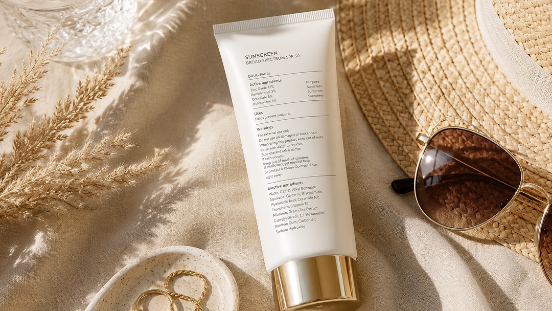 How to Read a Sunscreen Label Like a Skin Expert — new blog post up! Learn what ingredients matter, why broad‑spectrum counts, and how to choose the right SPF for your skin. Link in Bio ✨ #SunscreenTips #SPF #SkinCare #SunProtection #SkincareRoutine
