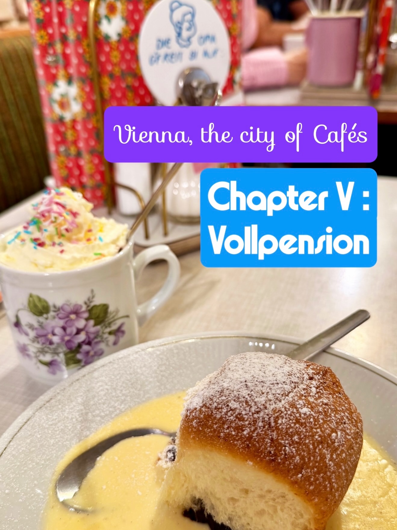 The fear of a dry sachertorte was so high on my list, that my entire vacation I did not try it, until on the last day at this famous cafe I took the leap. I was at Naschmarkt and this cafe was a few blocks away, so we decided to have one last cafe experience before our trip ended! And I am so glad we did because it was absolutely brilliant. The cafe was brimming with people but thankfully we got a table, the staff was so wonderful and what do I see behind the counters? Amazing grandmas and grandpas baking up some superb Viennese treats. When I saw the sachertore here in the display, from far itself it looked so moist and crumbly and I was in seventh heaven when I took my first bite! We also tried the buchteln with vanilla sauce and a hot chocolate, all were great! I think what made the sachertorte here even more special was the philosophy of this place, grandparents bringing their family recipes to the people, I salute the concept of this cafe to employ seniors, helping combat elderly isolation and poverty while sharing culinary traditions. I felt incredibly lucky to have an iconic Viennese pastry made directly by a lovely grandma. I made sure to tell her before I left how much I loved it. This cafe is a must visit when in Vienna!
.
.
.
.
.
.
.
.
.
.
.
.
.
.
.
.
vienna #viennacafe viennacafes #viennacoffeehouse #visitvienna #viennalove viennagram viennacity austriatravel austria cafeculture coffeeculture coffeelover coffeegram coffeetime specialtycoffee thirdwavecoffee cafehopping cafediaries cafevibes beautifulcafes bestcafes coffeeaddict travelgram travelphotography europetravel eurotrip wanderlust travelinspiration foodandtravel passportready exploremore instatravel travelreels reelsinstagram viennadiaries coffeestops hiddengems historiccafes cakelover viennesecoffee viennesecafes theviennacafeedit myviennacafeedit coffeefirst cafegoals coffeebreak coffeeandcake travelmore discovervienna coffeejourney coffeeplaces coffeeculturelover coffeeholic cafeexplorer coffeelifestyle coffeeoftheday vollpension cafe vienna