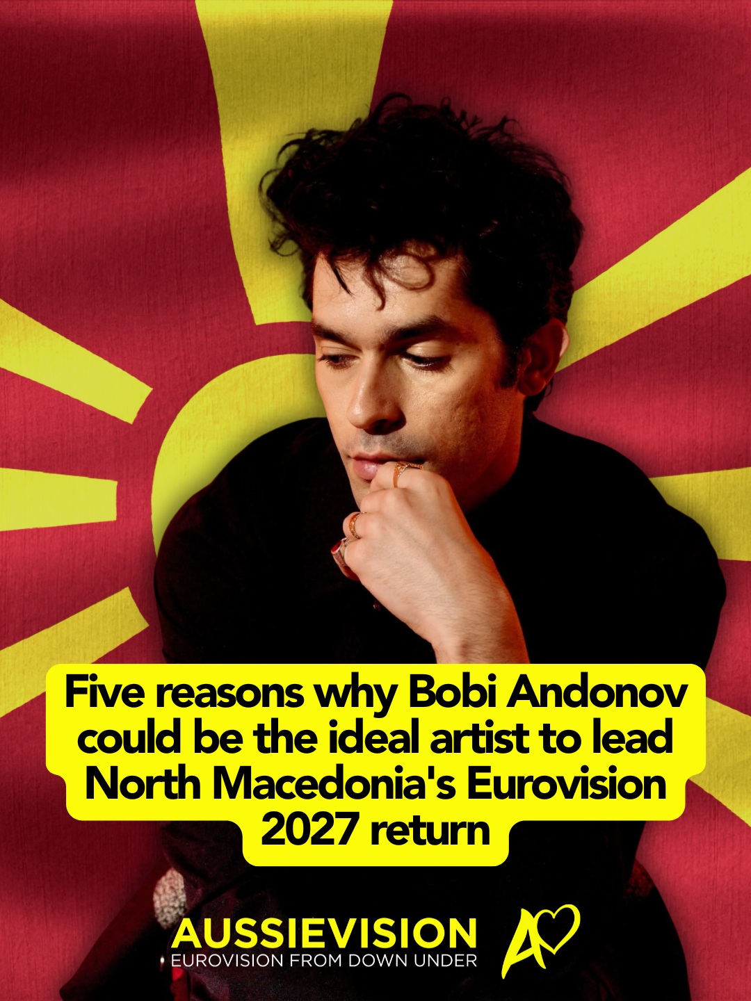 🇲🇰 Five reasons why Australian-Macedonian Bobi Andonov could be the ideal artist to lead North Macedonia's Eurovision 2027 return!!
@esc.macedonia @bobiandonovofficial
#northmacedonia #sbseurovision #eurovision #esc #eurovision2027 #esc2027