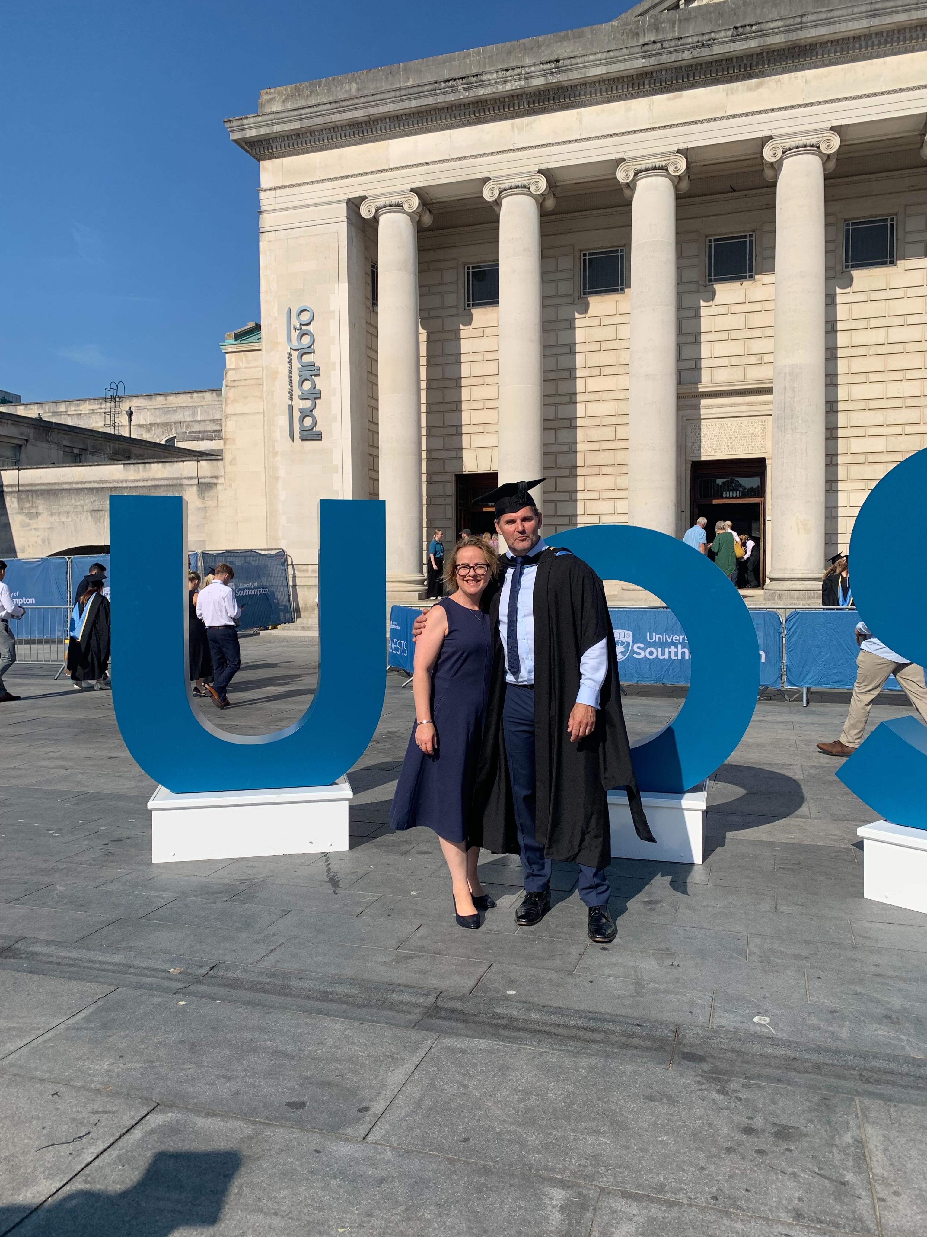 I took the day off reflexing today to celebrate my husband’s graduation at Southampton University, in Advanced Clinical Practice (ACP) Master’s (MSc).
Amazing achievement especially as he fitted in family life and full time shift work on the air ambulance. Xxx
#proud #congratulations #masters #welldeserved