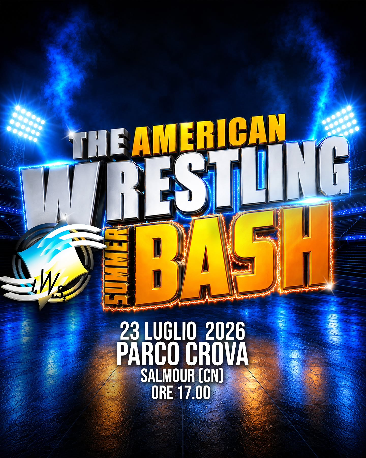 🚨 BREAKING NEWS! 🚨
Quest'estate il wrestling incontra l'avventura! ☀️🤼
Siamo entusiasti di annunciare che la IWS Academy sarà protagonista dell'IWS The American Wrestling Summer Bash 2026, con una speciale giornata dal vivo in provincia di Cuneo dedicata ai più giovani!
📅 Giovedì 23 luglio
🕔 Ore 17:00
💥 Wrestling Showcase
💪 Allenamenti e dimostrazioni con gli atleti della IWS Academy
📸 Foto, incontri e tanto divertimento
🎉 Un'occasione unica per scoprire da vicino il mondo del Pro Wrestling americano!
Se hai sempre sognato di salire su un ring, questa è la tua occasione. Che tu voglia diventare una futura superstar o semplicemente vivere un pomeriggio diverso dal solito... ti aspettiamo!
📍 Provincia di Cuneo
📅 Salmour
🔥 L'estate 2026 sarà ancora più spettacolare... perché il wrestling IWS arriva dove non è mai arrivato prima.
#IWSSummerBash #AmericanWrestlingSummerBash #IWSAcademy #ItalianWrestling #ProWrestling