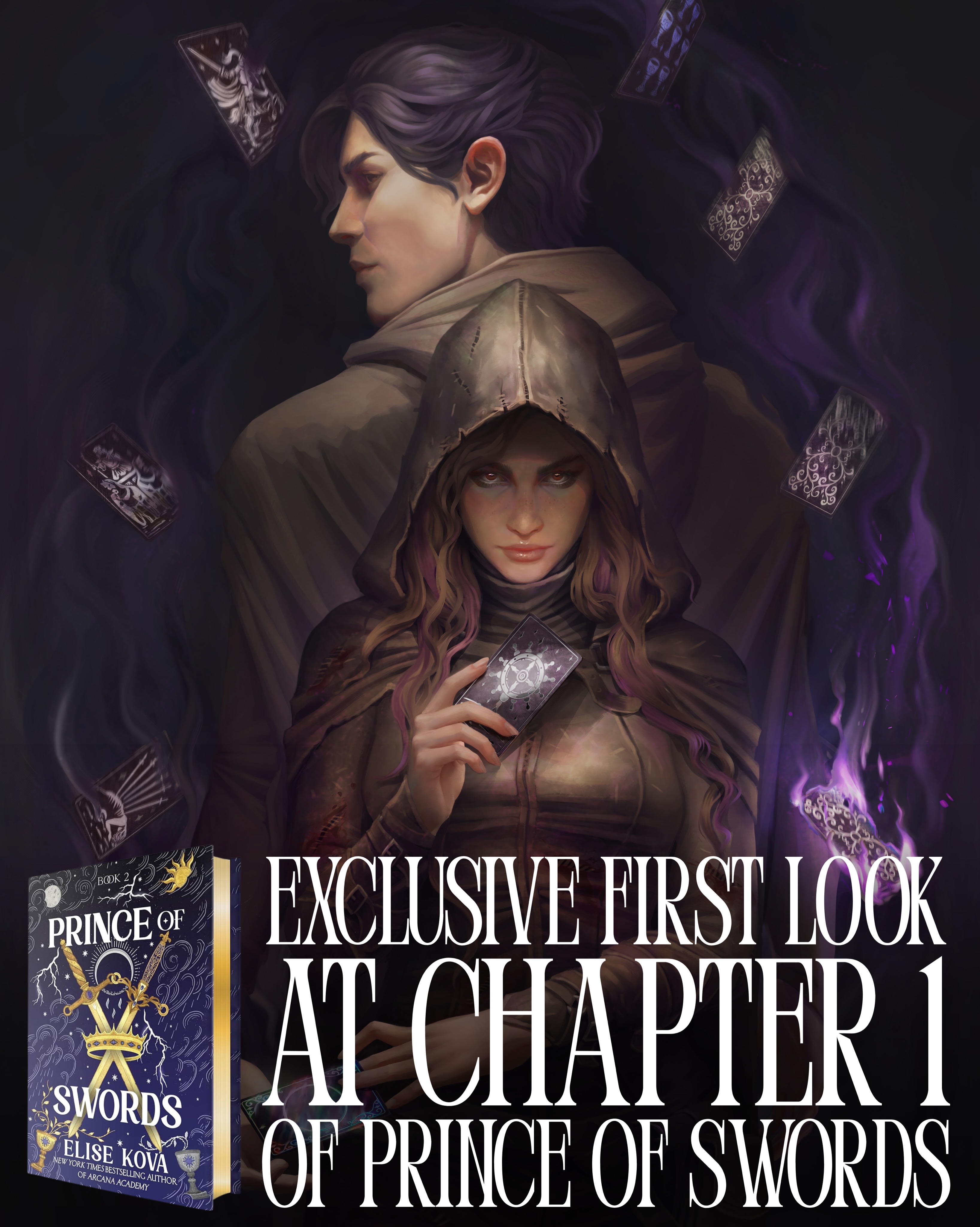Want to read chapter 1 of Prince of Swords? You can read this exclusive sneak peek right now in Romantasy Illustrated Volume 8! Available in both digital and print formats.
Prince of Swords by @elise.kova releases this coming Tuesday 7/21!
Art by:
@julijanam_
@morgana0anagrom
#romantasyillustrated #romantasy #newbookrelease #booktok #arcanaacademy