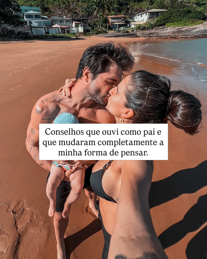 Desde que virei pai, percebi que criar um filho talvez seja também aprender a enxergar o tempo de outra forma.
Tem dias difíceis. Noites mal dormidas. Fases em que parece que nada vai passar.
Mas passa.
E talvez o mais difícil seja lembrar disso enquanto estamos vivendo.
Porque um dia nossos filhos serão adultos durante muito mais tempo do que foram crianças. E essa fase em que cabem no nosso colo, precisam da nossa mão e querem a nossa presença vai parecer absurdamente curta.
Então eu tenho tentado trocar o “eu tenho que” pelo “eu tenho a oportunidade de”.
Tenho a oportunidade de colocar minha filha para dormir.
Tenho a oportunidade de dar banho.
Tenho a oportunidade de estar presente.
Porque, no fim, talvez eles não precisem de pais perfeitos.
Só de pais que entendam, enquanto ainda há tempo, o privilégio que é poder estar ali. ❤️
As frases das fotos são inspiradas pelo post de @itsmesaramartinez 🙏🏽
