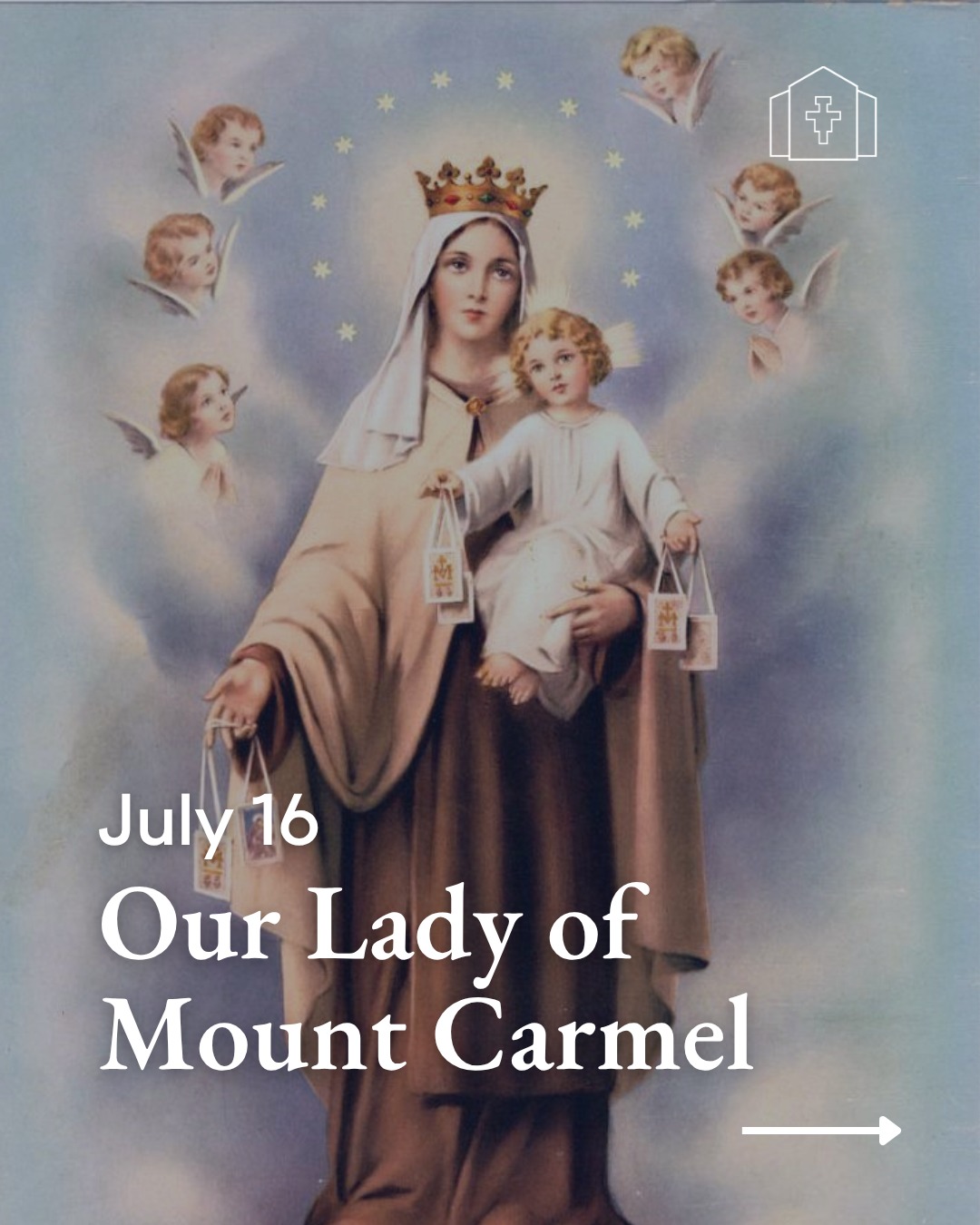 Our Lady of Mount Carmel, pray for us!