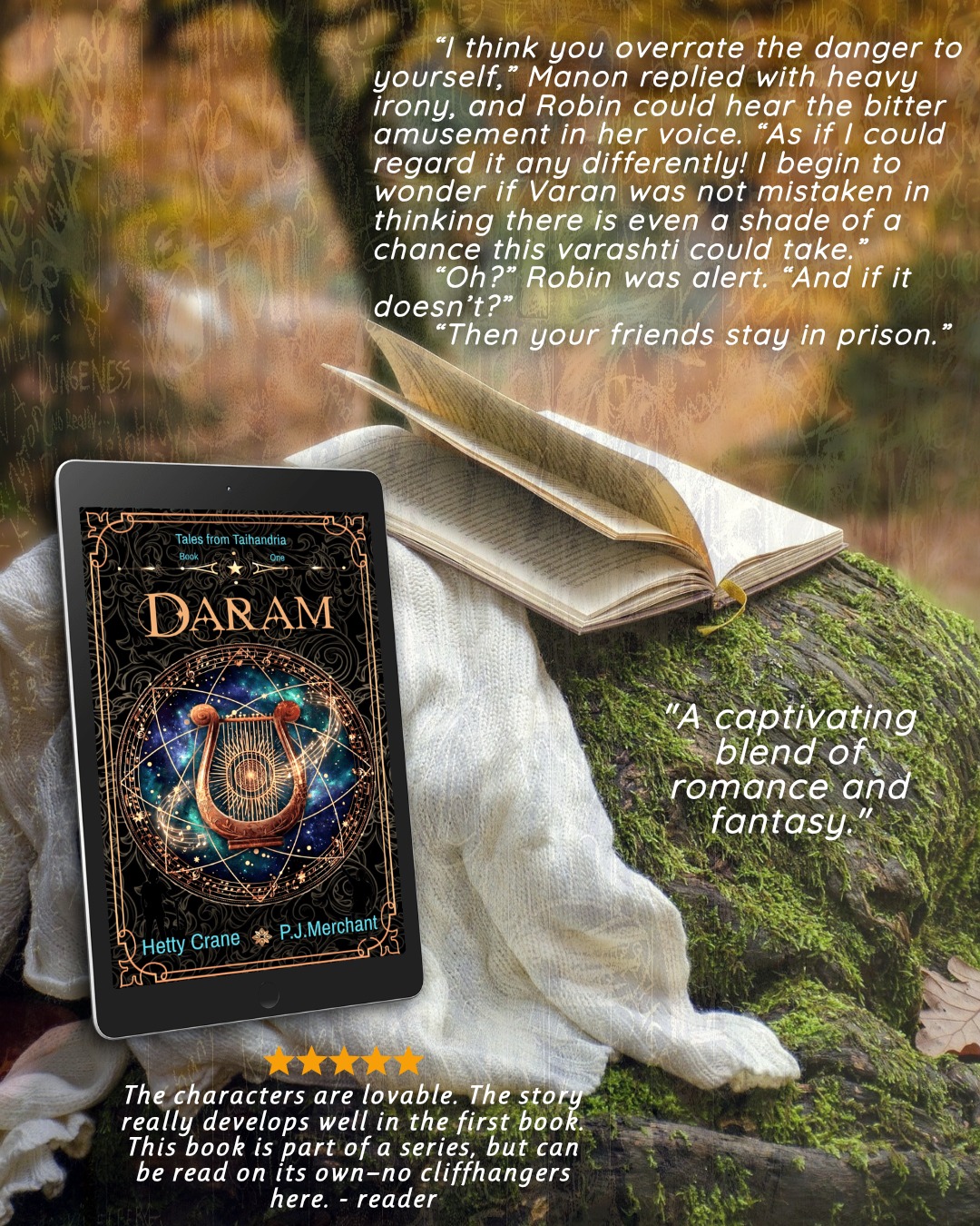 Romantasy reading for Summer Fun
Escape into a world of Magic, Music & Romance
⭐️ A Marriage of Inconvenience
🌟 Forced Proximity
⭐️ Magic Spells
⭐️ A Rock Band in a Medieval World
#portalfantasyromance #romantasyreads
