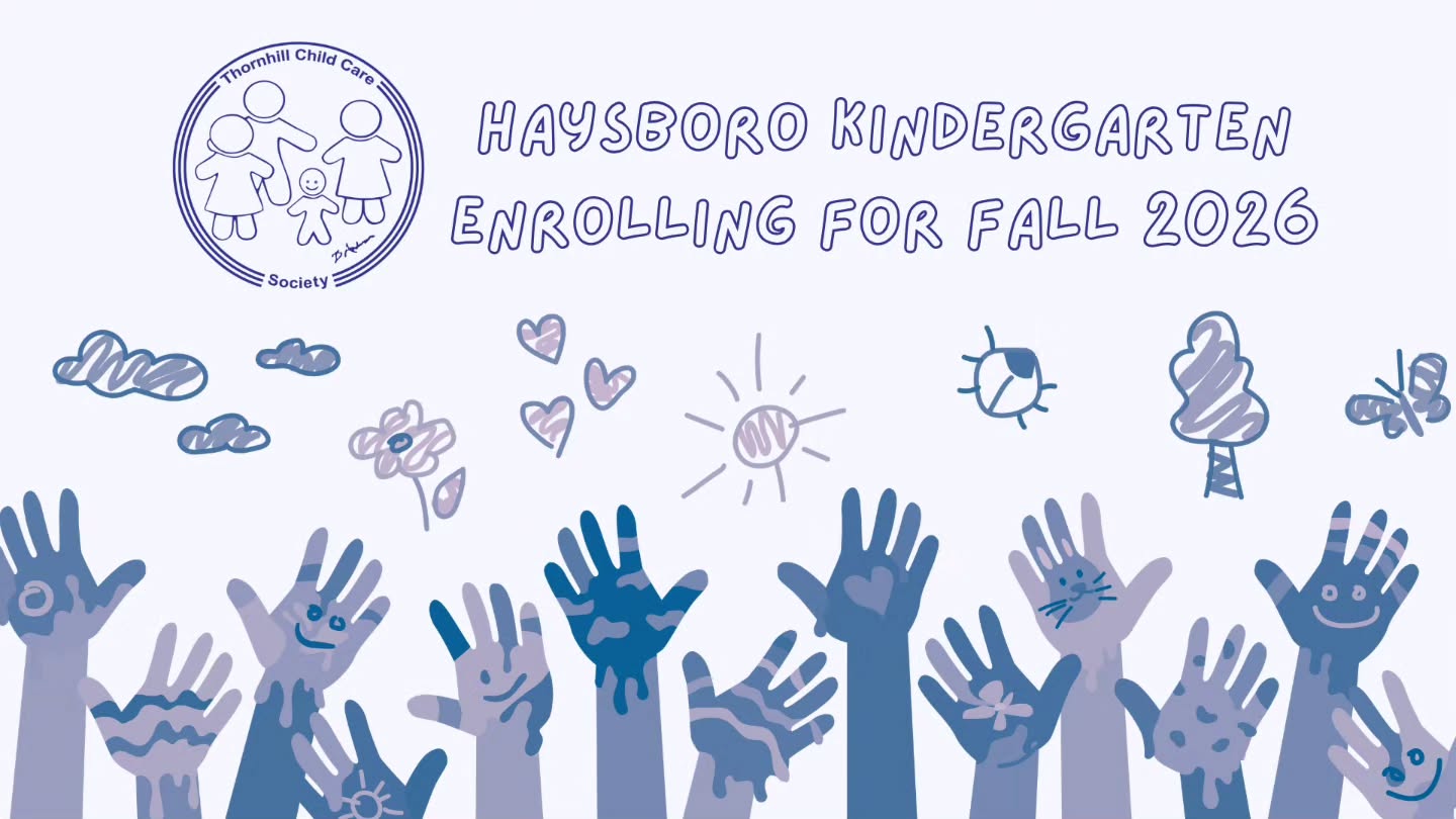 ✨ Did You Know? ✨
Our Haysboro location is home to an Alberta Education funded and approved Early Childhood Services (ECS) Kindergarten program designed to help children build a strong foundation for lifelong learning! Kindergarten is open to all children who will turn 5 by December 31st.
Here's some of the things that make our Kindergarten special:
•Play-based, child-centred learning in an inclusive, relationship-focused environment
•Small class sizes (maximum 20 students) for personalized attention
•Certificated teachers and educational assistants
•Strong focus on literacy, numeracy, social-emotional development, and hands-on exploration
•Access to our ECS early intervention supports, including speech-language, occupational and/or physical therapies, psychology, and literacy/EAL support (for qualifying children)
•Quality on-site child care available for children requiring care outside of Kindergarten hours, including during PD days and school breaks
💡Interested in starting the registration process? Start your application today: click the link in our bio
❔Looking for more information? haysboro@thornhillchildcare.com OR 403-255-4288
Give your child a strong start in a caring, play-based learning community where relationships come first. ❤️
#yyc #yycfamilies #kindergarten #childcare #earlylearnıng