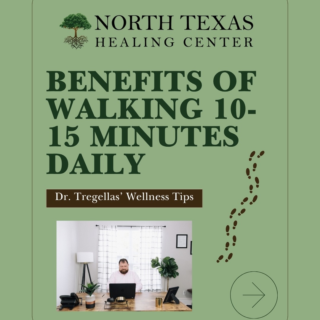 Walking is great exercise and has been shown to help lower ones blood sugar, inflammation and help to keep your joints mobile and flexible.