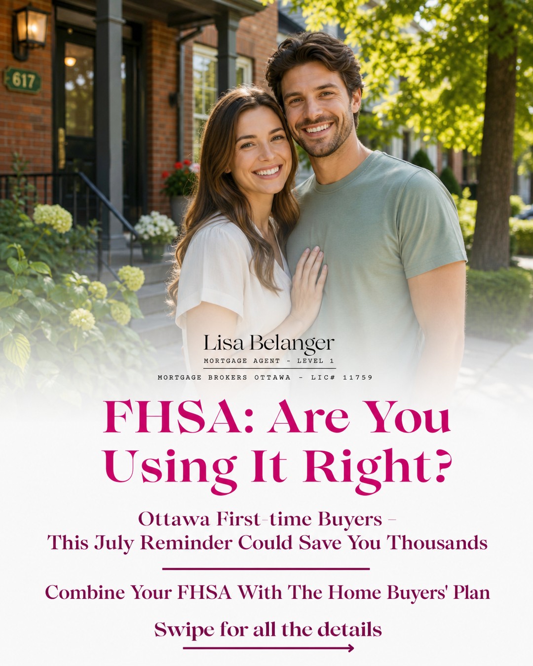 💰 Mid-July check-in for Ottawa first-time buyers: have you contributed to your FHSA yet this year?
The Tax-Free First Home Savings Account is one of the most powerful tools available to first-time buyers right now — and I still meet so many people who either haven't opened one yet, or aren't contributing strategically.
Here's the thing: contributing in July still gives your money time to grow before year-end, AND you lock in a tax deduction for 2026. Waiting until December means you're leaving investment time on the table.
And here's what a lot of buyers don't realize — you can stack your FHSA with the Home Buyers' Plan, using both your FHSA savings AND your RRSP toward your down payment. That combination can meaningfully increase what you bring to the table on closing day. 🏡
Swipe through to understand how to use both programs together — and when to start the mortgage conversation so you're actually ready when you find the right home.
I help Ottawa first-time buyers navigate this every single day. Let's chat! 👇
#OttawaFirstTimeBuyer #FHSA #HomeBuyersPlan #OttawaMortgage #MortgageBrokersOttawa