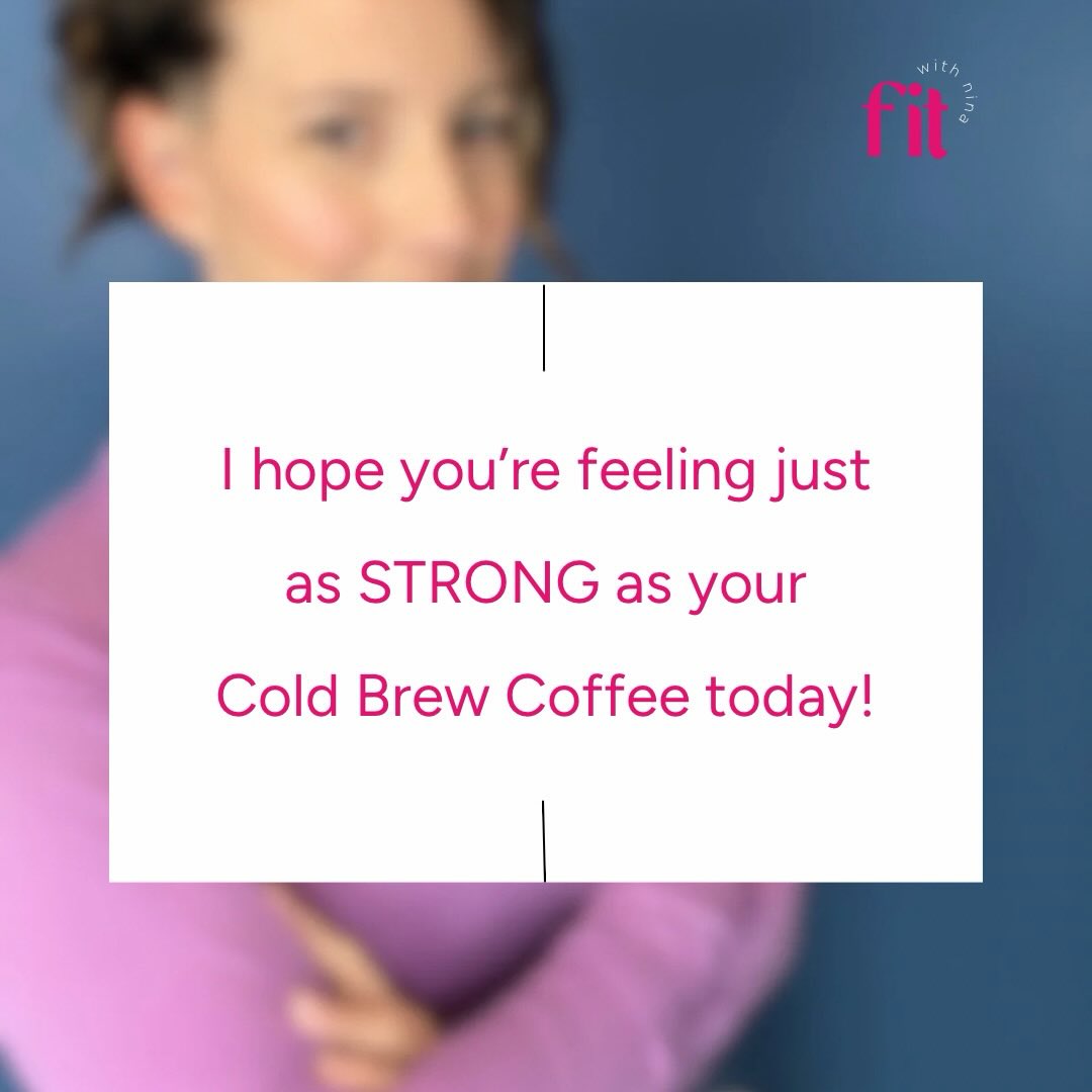 That’s all! 💪☕️