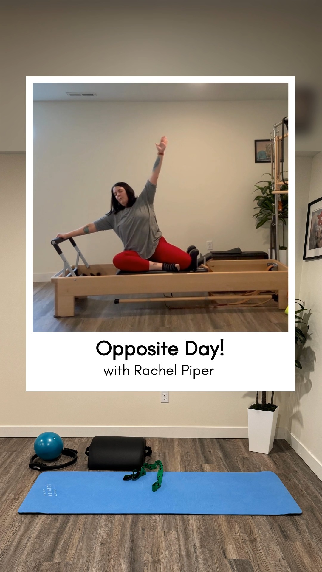 One more week of class!!
OPC Opposite Day - things might feel a little different, but you'll learn so much about yourself, your practice, and why we love following the order!!!