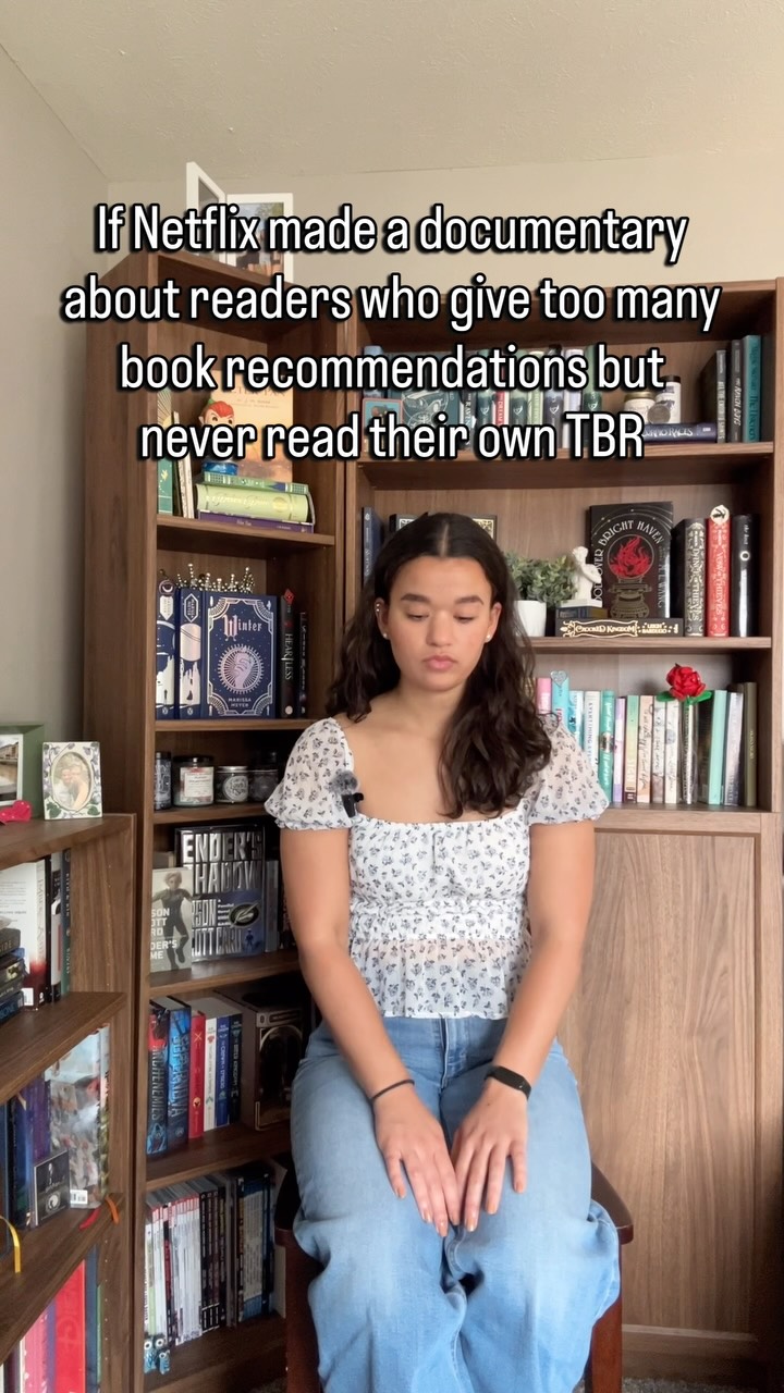 An empty shelf, a Goodreads star-rating, a failed book buying ban…
These are the pages that will write our story
We’re here to find out the truth behind their TBRs
(Please read the above in a crime podcaster’s voice, thank you.)
Tell me I’m not the only one who would star in this ✋
If we haven’t met, I’m Megan! I’m an agented author on sub with a YA fake dating romance. I love chatting books—including the behind the scenes of how they’re made. Nice to meet ya! :)
For my best book recs, check out my website! 🔗
#booktok #bookstagram #amreading #bookhumor #tbr to be read list, TBR pile, young adult author, reading