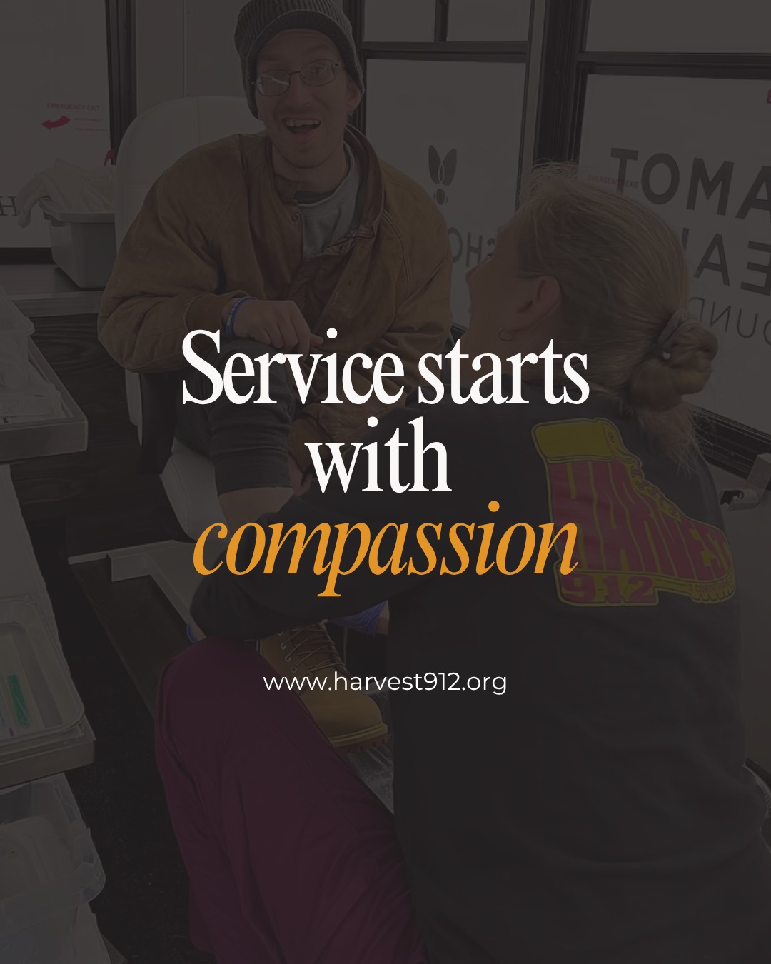 Harvest912 was built on a simple belief: when we lead with compassion, we can make a real difference in the lives of others.
That mission continues every time we show up to serve our neighbors with dignity, respect, and love.