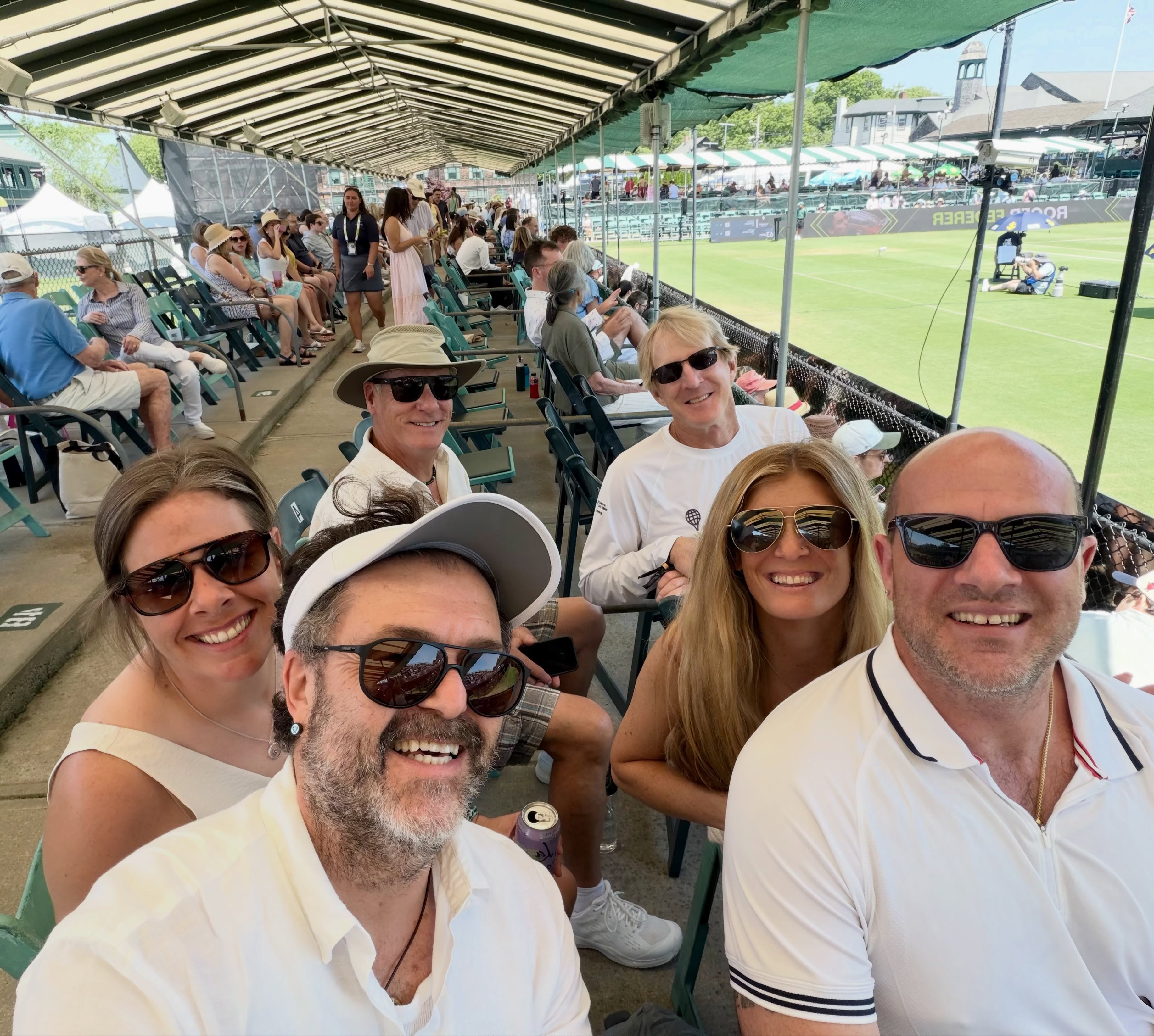 Over the weekend, some of our team and members made the trip to the International Tennis Hall of Fame to watch The Cerity Partners Hall of Fame Open! They had a great time taking in the action! 🎾
