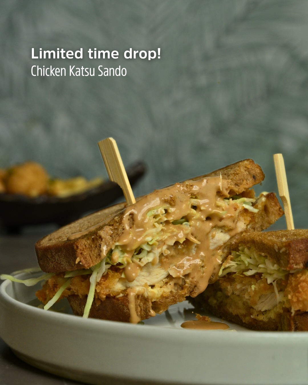 Introducing our NEW Chicken Katsu Sando - crispy, satisfying, and made for serious cravings.
For a limited time, enjoy BUY 1 GET 1 FREE, exclusively on delivery.
📲 Order now on Deliveroo before it’s gone.
تعرّفوا على تشيكن كاتسو ساندو الجديد – مقرمش، لذيذ، ومثالي لكل مرة يجيك فيها خاطر
لفترة محدودة، استمتع بعرض اشترِ واحدة واحصل على الثانية مجانًا، حصريًا عبر التوصيل
اطلب الآن عبر دليفرو
#miyabisushi #limitedtimeoffer #dubaifood