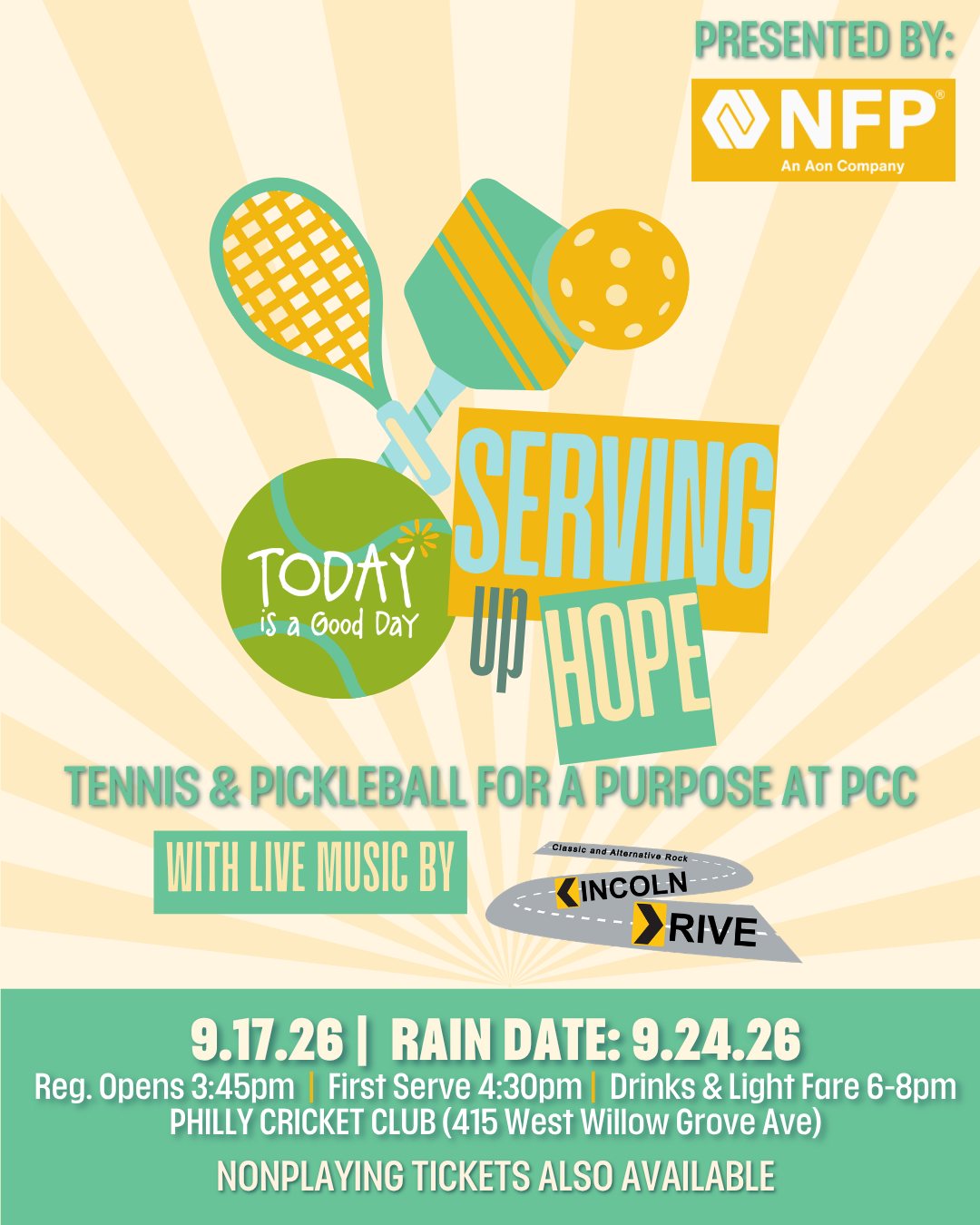 🎾🏓 Registration is NOW OPEN!
Get ready for a day of friendly competition, community, and giving back at Serving Up Hope: Tennis & Pickleball for a Purpose!
Whether you're a seasoned player or just picking up a paddle, you'll enjoy exciting tennis and pickleball tournaments while helping support families with newborns in the Neonatal Intensive Care Unit (NICU).
✨ Event Highlights:
🏓 Mixed doubles tennis & pickleball tournaments for all skill levels
🎾 Prizes, raffles, and friendly competition
🥤 Refreshments and live entertainment
💚 An opportunity to make a meaningful impact for NICU families
Spots are limited, so don't wait! Register today and serve up hope with us:
👉 https://loom.ly/bHE1TSw (link in bio🔗)
#philly #nicutoday #TIAGDservinguphope