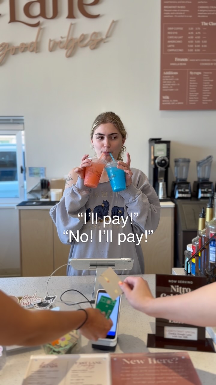 Y’all let us know when you decide who’s paying. We’ll be over here 😂