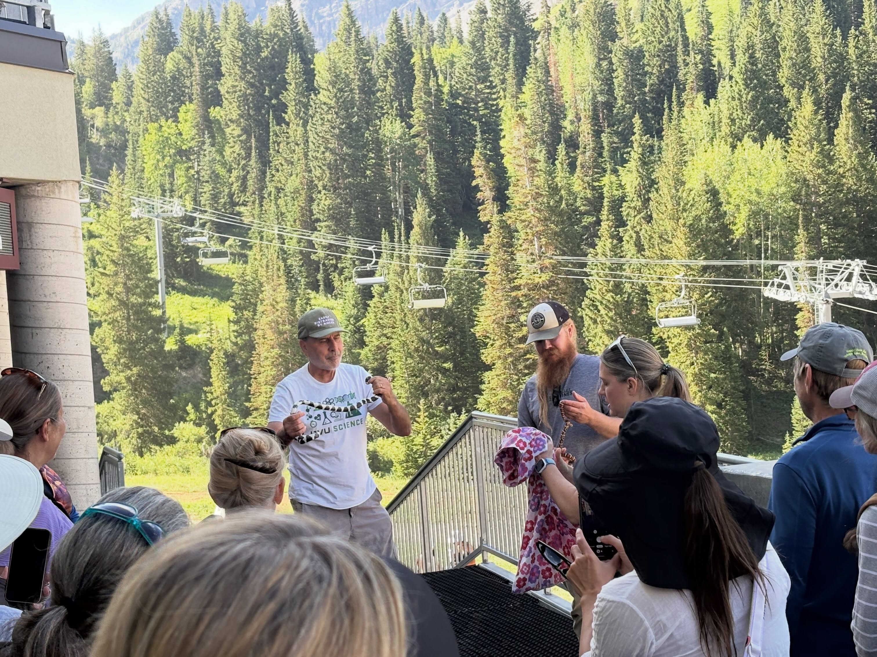 Last Friday, we hosted our first-ever educational hike featuring four professors from UVU, and it was a tremendous success. Participants explored the geology of Alta and Little Cottonwood Canyon, learned about the reptiles they might encounter along the trails, and discovered the incredible diversity of native plants throughout the area.
Each professor did an outstanding job of making science engaging and accessible by connecting complex concepts to everyday experiences. Their expertise helped participants gain a deeper understanding of—and appreciation for—the remarkable natural environment that surrounds us.
These educational hikes are not only fun and informative but also highlight the importance of protecting the beautiful landscapes we all cherish. We look forward to offering more opportunities like this in the future.
Based on the overwhelmingly positive feedback we plan to host more educational hikes next year. Sign up for our newsletter to have the first chance to enroll in programs like this.
An incredible thank you to everyone who joined and the four incredible professors from Utah valley University!