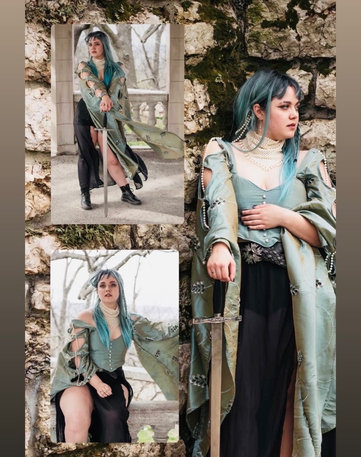I know it feels far off but here in KC it’s almost ✨ren fair season✨ do you have your outfit ready? Check out these Crybaby ren fair looks! I have a ton of stuff on my website that would be perfect, or reach out to me for a custom commission if you have a vision!!!