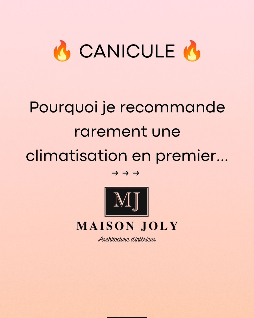 Une clim ne devrait jamais être la première réponse.
Chaque été, les températures battent de nouveaux records.
Et pourtant, beaucoup de logements pourraient rester naturellement plus frais grâce à quelques principes simples d’architecture.
🌿 Protéger les vitrages.
🌬 Favoriser la ventilation traversante.
🪵 Choisir les bons matériaux.
🌳 Utiliser l’environnement naturel.
La climatisation reste parfois indispensable.
Mais avant d’ajouter de la technologie, j’essaie toujours de concevoir des espaces qui travaillent avec leur environnement plutôt que contre lui.
Parce que le meilleur confort est souvent celui qui consomme le moins.
👉 Et vous, si vous construisiez aujourd’hui, prévoiriez-vous une climatisation ou miseriez-vous d’abord sur une conception bioclimatique ?
—
🏡 Maison Joly accompagne les particuliers dans la conception de logements pensés pour durer, conciliant esthétique, fonctionnalité et confort au quotidien.
📩 Si vous avez un projet de rénovation ou d’aménagement, échangeons ensemble.
#ArchitectureInterieure #RenovationMaison #MaisonJoly #Canicule #bioclimatique