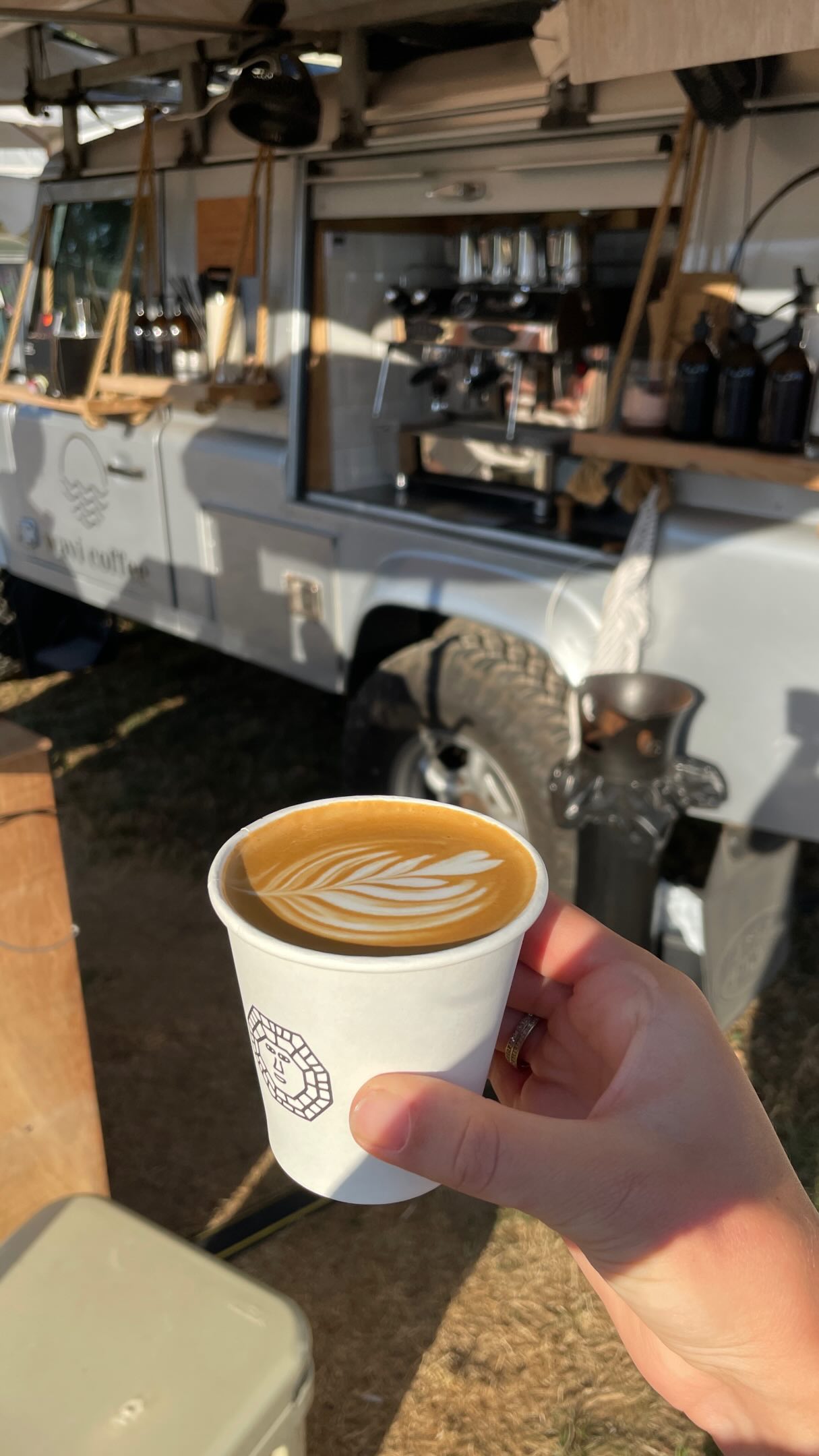 Goodwood Festival of Speed… you were a big one! ☕️🏁
Four days of early starts, endless coffees, dusty everything, happy faces and a whole lot of keeping up with you lot!
A special shoutout has to go to the loyal Goodwood Marshals who became our very first customers every morning, arriving at 6.30am ready for their coffee fix before the gates opened. You set the tone for the day (and kept us smiling from the start!).
There was also Amy’s heroic mission across site with 18 bags of ice in 30 degree heat to keep everyone topped up with iced coffees… a journey that ended with a sliced-open knee, but thankfully still with the coffee (and the determination) intact 😂☕️
To every single customer, old and new, thank you for keeping us on our toes. From hot coffees to iced latte cold brews, and our vegan and gluten free cakes and pastries flying out of the cabinet - you absolutely emptied us!
What an incredible event to be part of, a brilliant crowd, and what a privilege to bring Wavi Coffee to such an iconic weekend.
Now… time for a little rest before we do it all again.
Until next year, Goodwood FOS 👋🏼🏎️☕️ #fosgoodwood
#hiddengemgoodwood #baristadaily #landrovercoffee #onelifeliveit @fosgoodwood @goodwoodmarshals