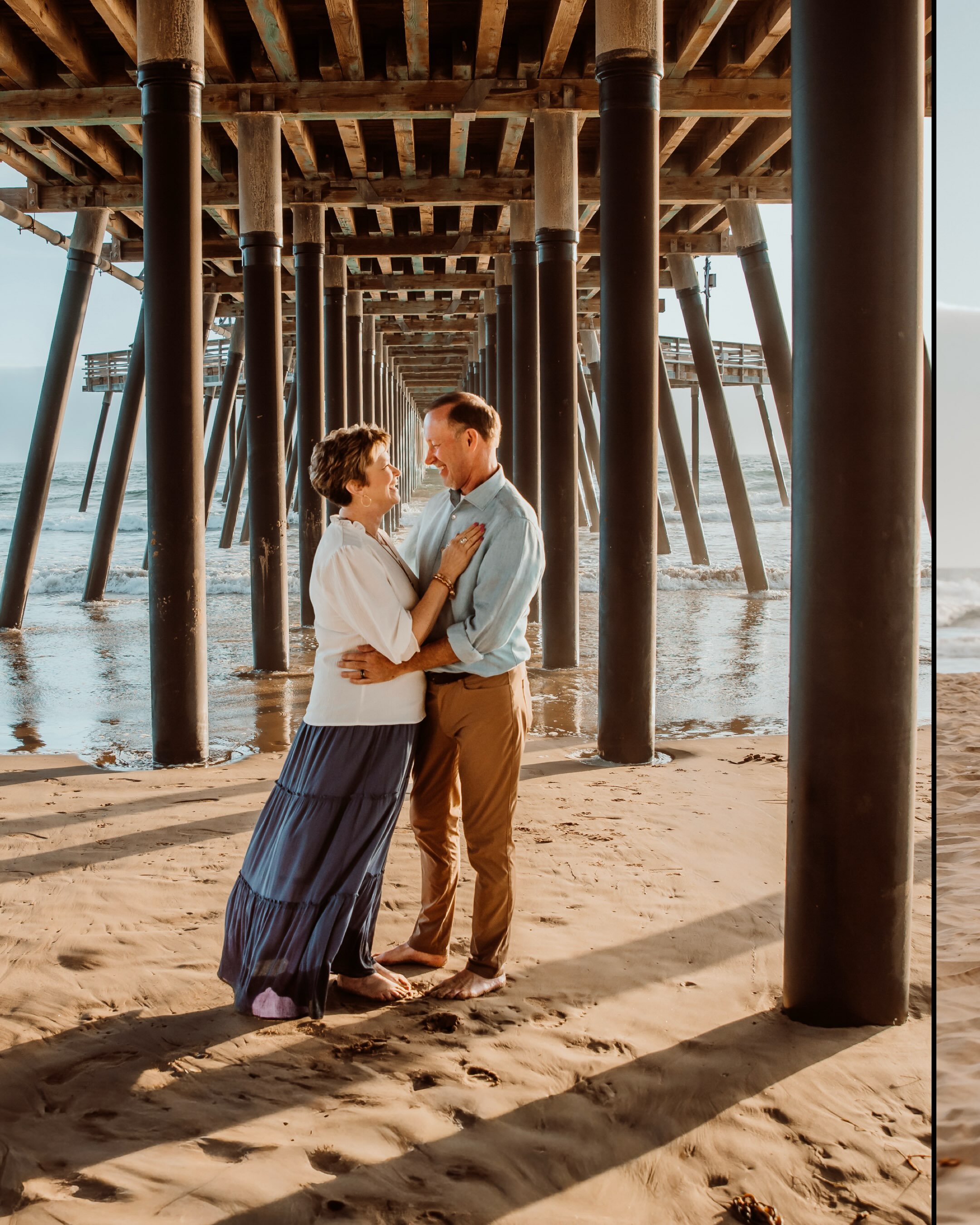 This amazing client decided to surprise his wife with extended family photos while they were on a trip to Pismo (a place specifically special to her and her childhood.) He made sure they had outfit coordination happening and had blocked “watch sunset” in their calendar as a group. Apparently she had happy tears when that said sunset viewing came with family photos. I know I’ve said it before and will say it again, photos with your family is so worth the investment. When it’s all said and done most of what you spend money on won’t matter to you or your next generation but photos get passed on, memories of those moments get shared, you leave a little legacy each time to remind yourself and your family of what this life if really lived for.
My cups so full from watching this family’s interactions I can’t help but pour out some joy ✨