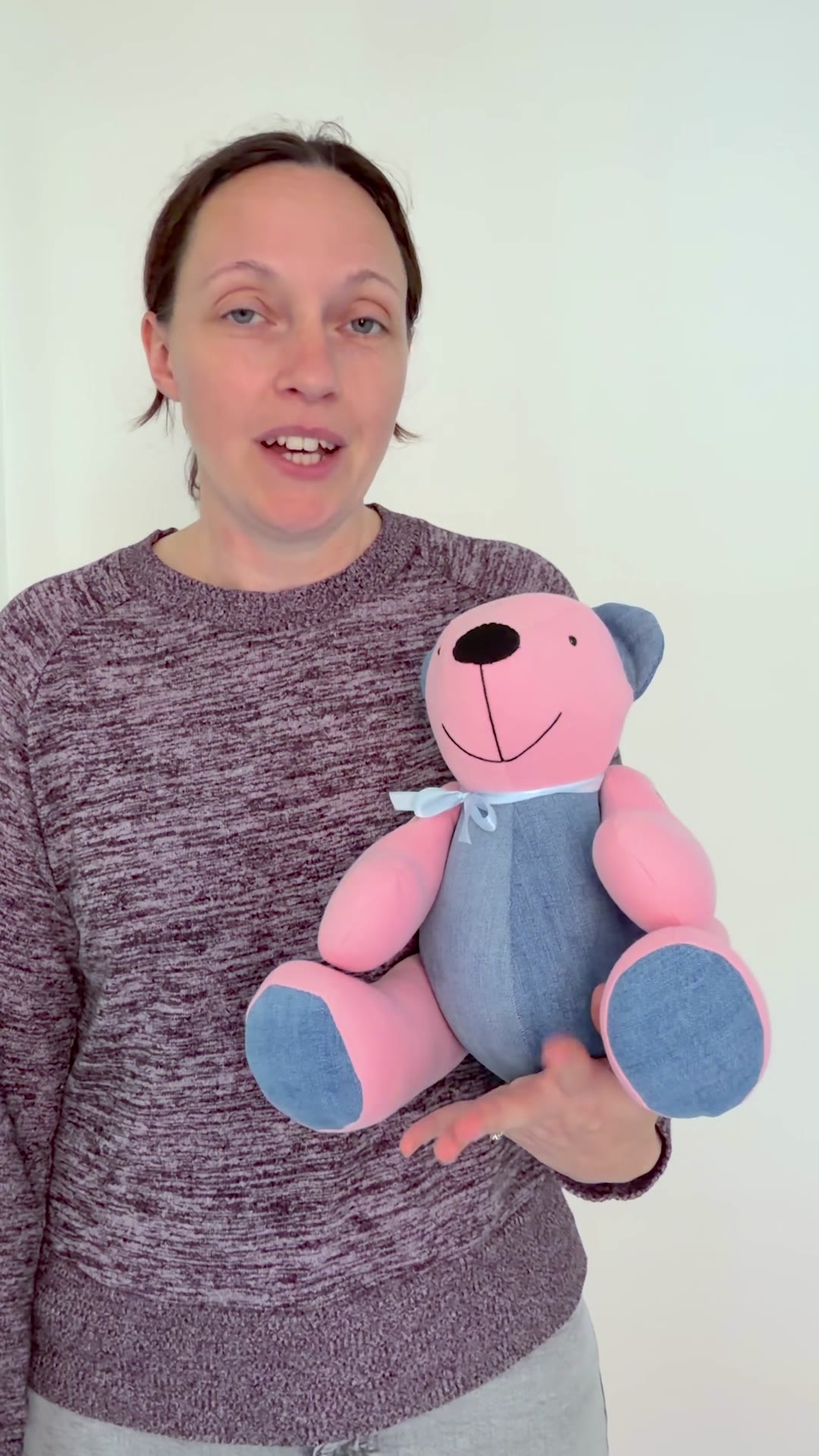 Phil sent me a salmon pink polo shirt and a pair of jeans to turn into a memory bear, and I love how the colours have come together.
When I mentioned there were cut-offs from the shirt left over, Phil chose to have two small hanging hearts made from them too. Two extra gifts for family members, and a way of making sure as much of those clothes as possible is used and treasured.
I'm running the London Marathon 2027 for Heart Research UK, a charity that means so much to me. So for every hanging heart ordered, 100% of the proceeds go directly to the charity. That's £9 per heart, going straight to vital heart research.
If you'd like hanging hearts added to your order, just let me know!
Heart Research UK, registered charity No. 1044821
#TracysTreasuredKeepsakes #SmallBusinessUK #PersonalisedKeepsakes #HertsCustomKeepsakes #HandmadeGiftsUK