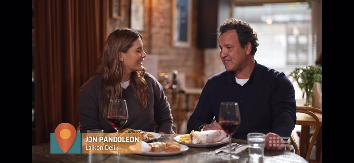 Did you see Jon talking about Laikon Deli on Postcards the other day? If not here's our segment. Come join us on Friday nights to celebrate our 50 years. #laikondeli #50years