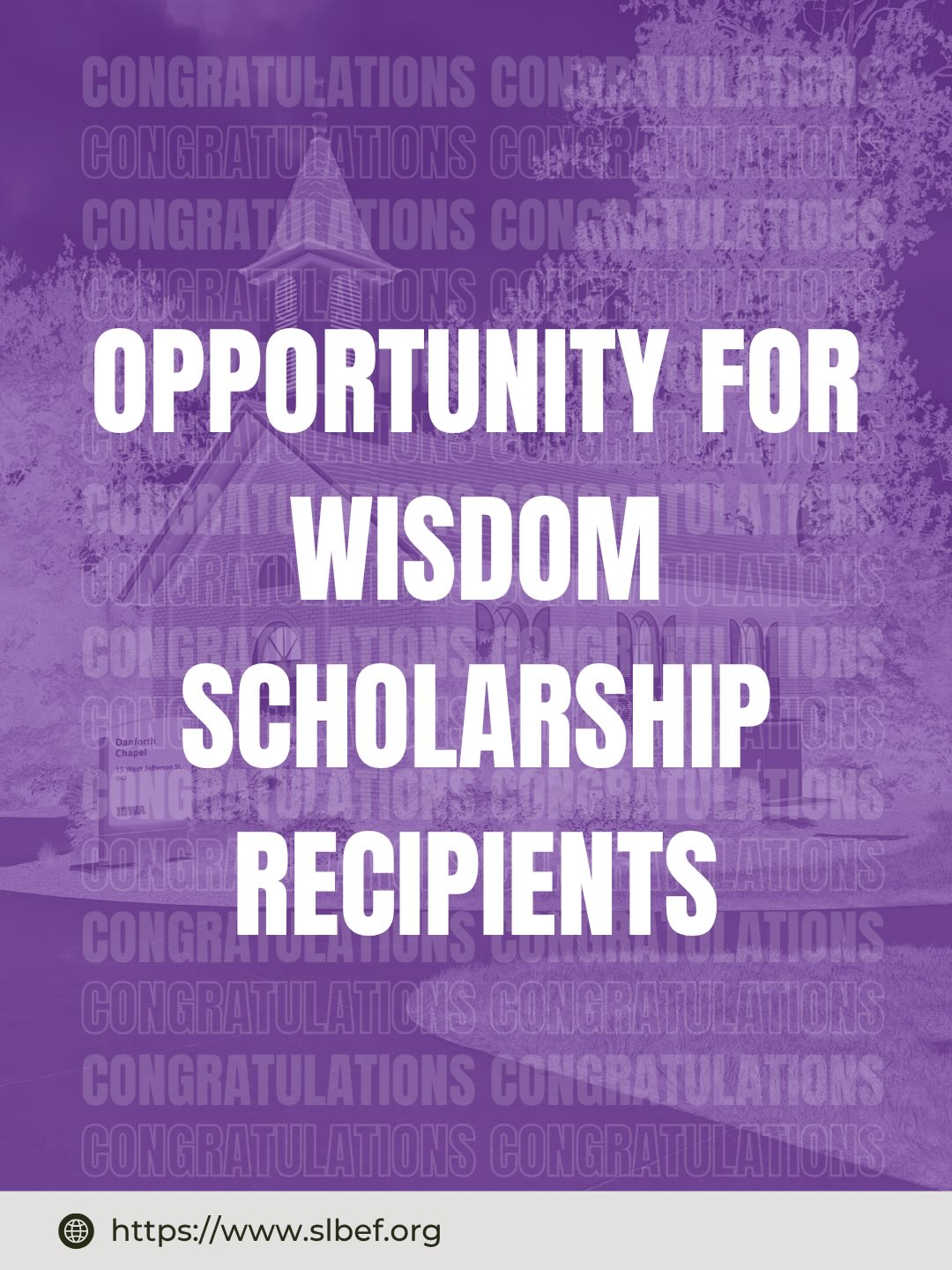 Congratulations to our 2026 Opportunity for Wisdom Scholarship recipients! 💜
Join us in celebrating these Brothers as they continue pursuing their academic and leadership journeys 🐎🗝️
To learn more about the Opportunity for Wisdom Scholarship, visit slbef.org/scholarships
#SLBEF #SLB1986 #FuelingTheLight #OpportunityForWisdom