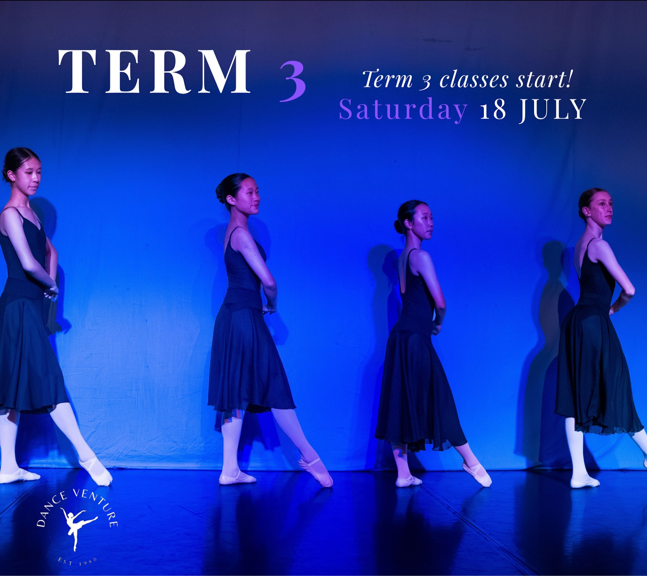 ❗️Reminder that term 3 starts Saturday 18th July❗️
We’re so excited to see everyone back in the studio with a term full of exam prep!
Featuring our beautiful grade 8’s in their mid year piece
#danceventure #perth #ballet #rad #grade8