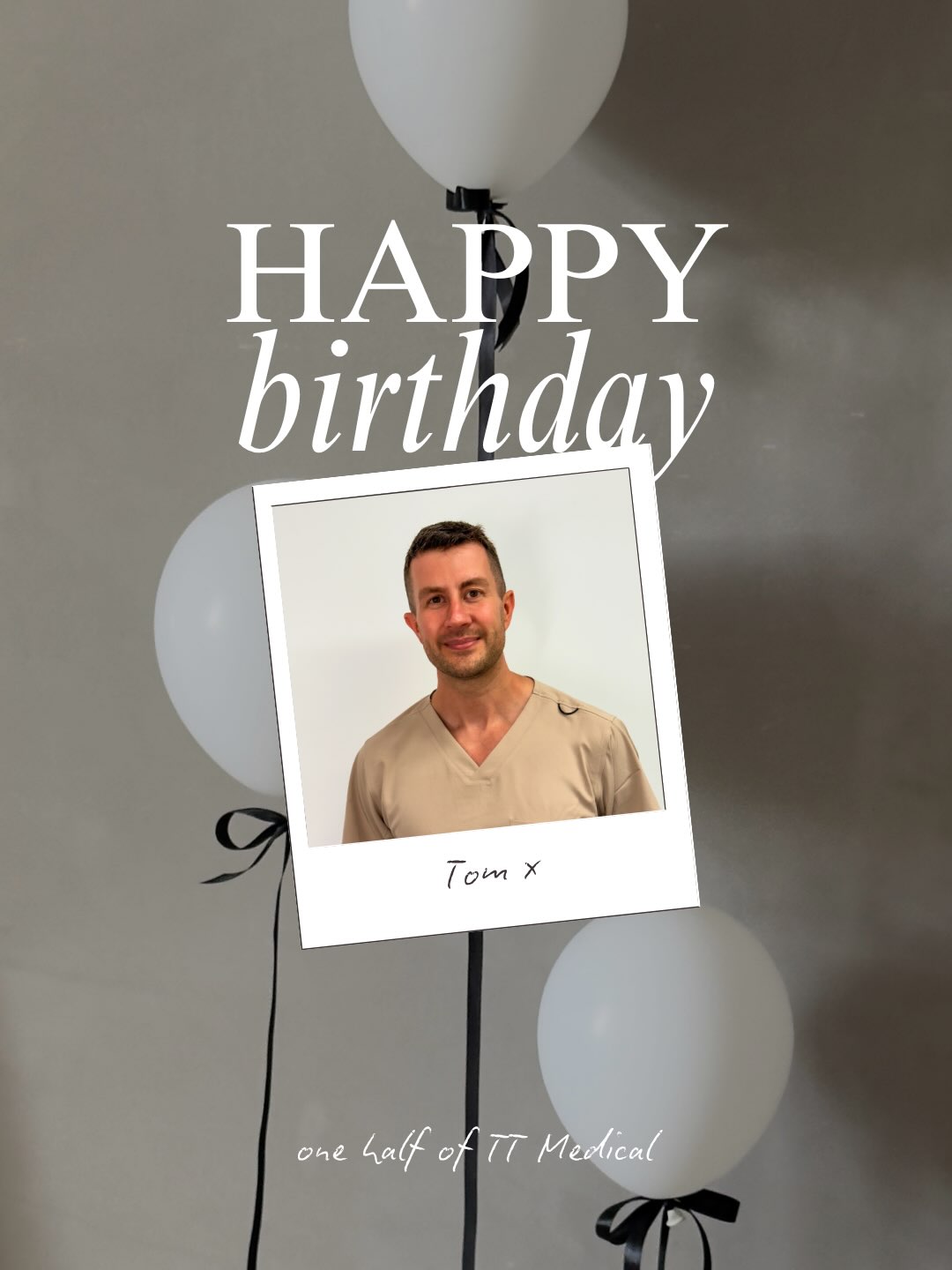 Happy Birthday, Tom! 🎉🤍
Today we’re celebrating one half of TT Medical, an incredible clinician, and someone who pours his heart into every single patient who walks through our doors.
Whether you’ve had a consultation, trusted him with your treatment, or simply stopped by for a chat, you’ll know Tom has a way of making people feel completely at ease. His attention to detail, passion for achieving natural results, and genuine care for every client are a huge part of what makes TT Medical what it is today.
Behind the scenes, he’s always learning, always improving, and always striving to bring the very best treatments and techniques to our clinic – all so our patients receive the highest standard of care.
From all of us at TT Medical, thank you for everything you do. We hope you have the best birthday and a year ahead that’s every bit as amazing as you are. 🥂✨
If you’ve ever been treated by Tom, we’d love to hear from you. Leave him a birthday message in the comments and help us make his day! 🎂👇