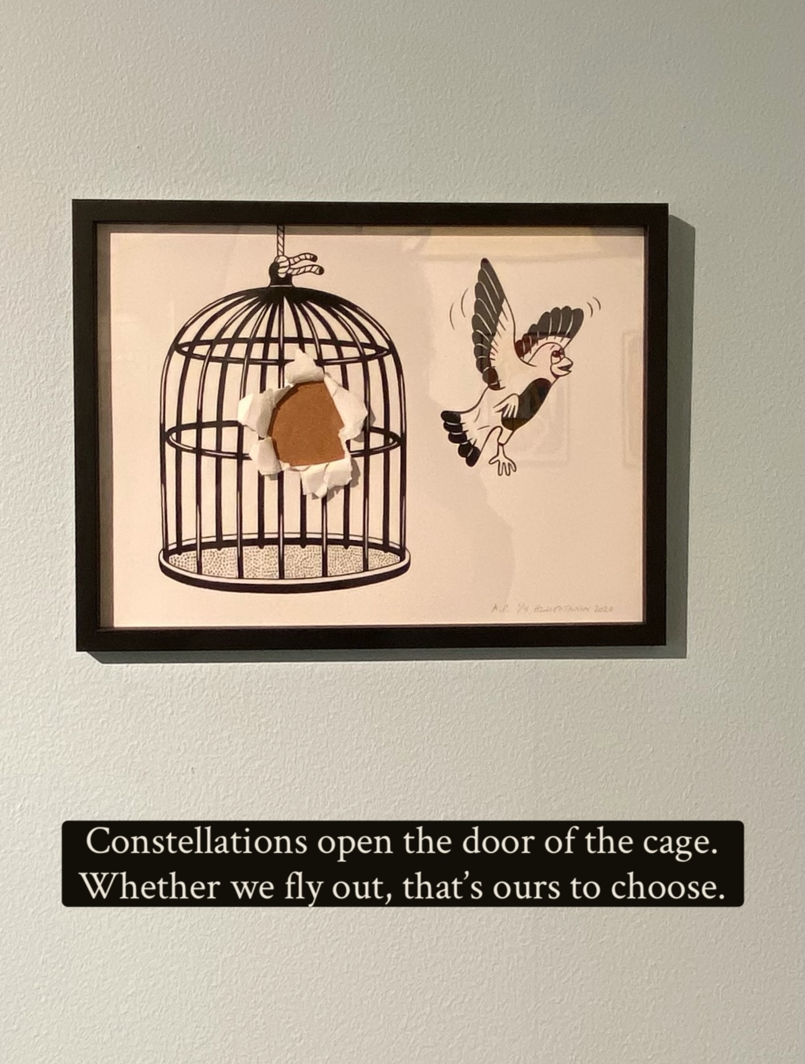Like my teacher @shavasti likes to say:
“A constellation merely opens the birdcage, the bird has to decide to fly.”
Constellations show us the unconscious patterns we’ve been living inside without even knowing it.
They help us release burdens we’ve been carrying that were never ours to carry, patterns passed down from our lineage.
They help us find our place in our family.
They open us to love our ancestors, and to receive the support that’s been there for us all along.
So yes, constellations help. A lot.
But the door being open doesn’t mean we’ve flown.
When we come back to our real life, we still have a choice. We can stay in the same patterns.
Or we can take what we saw, what we felt, what we understood and actually live it.
That means setting the boundary we saw we needed.
Changing the pattern we recognized.
Choosing, again and again, to do it differently.
Because if we don’t, we fall right back into the cage.
Even with the door wide open.