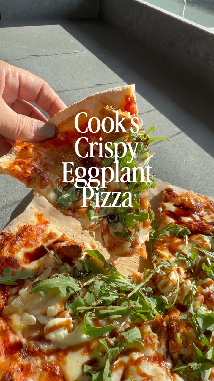 Sheโa back and baddie-r than ever ๐
๐ผ Itโs Cookโs Crispy Eggplant Pizza ๐ โจ
#cookneedham #needhamma #bostonfoodies #bostonfood #bostonfoodguide