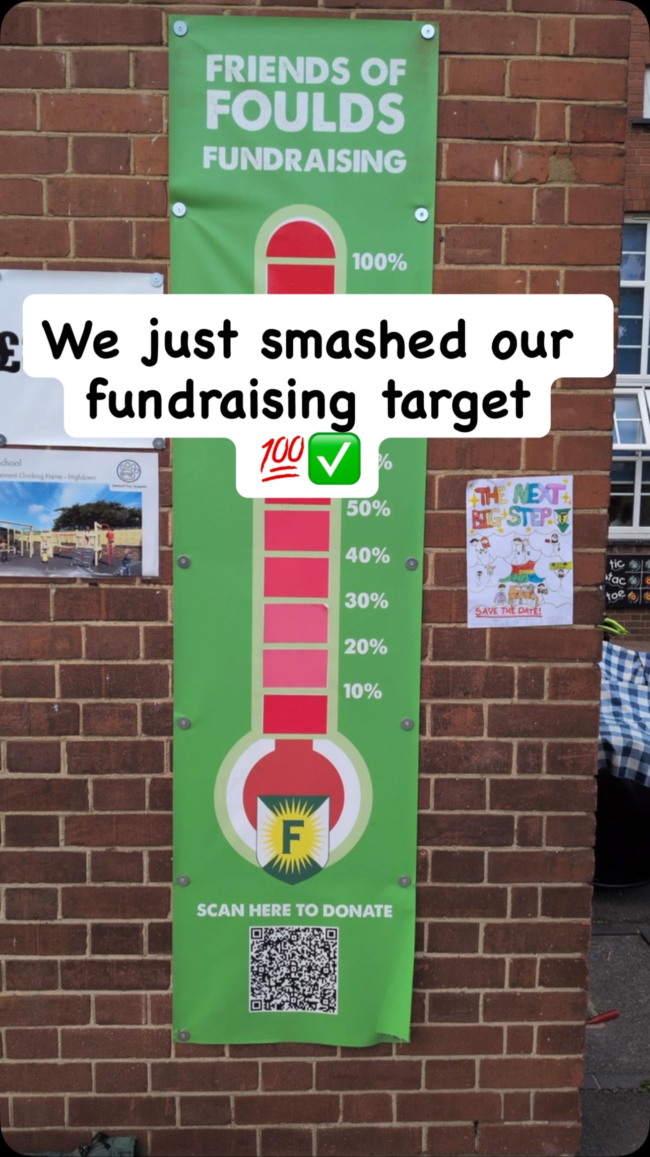 ๐ WE DID IT!
ยฃ30,000 raised โ
Playground fund complete!
Thank you to every single family, volunteer and supporter who made this possible. ๐ #FouldsSchool #PTA #SchoolFundraising #Community #Barnet