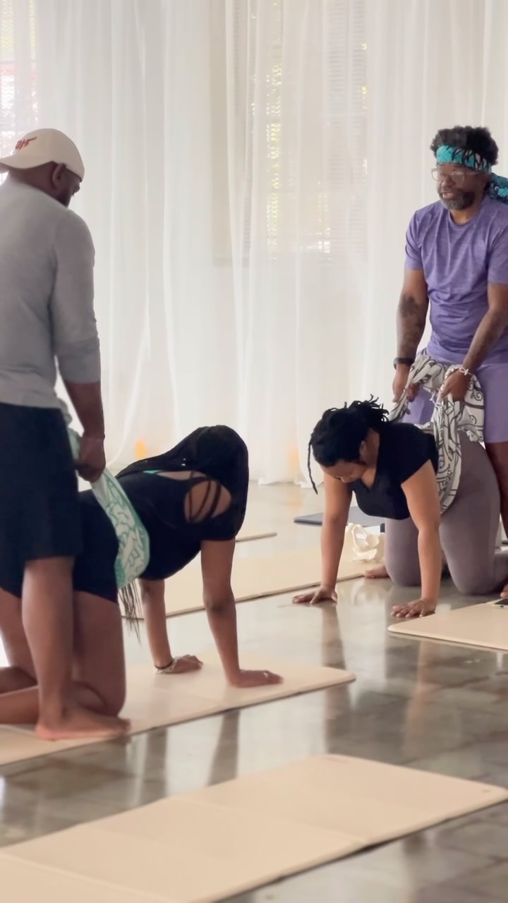 Last prenatal class! For this class only, purchase a $28 drop-in credit that will get both you and your partner into class! (Only one class purchase needed for 1 guests!)
🗓️ Saturday, July 18th at 1:15 pm
📍 1062 Ralph David Abernathy Blvd SW
Finish out an incredibly inspiring, uplifting, and grounding parenthood-focused prenatal yoga and birth prep series wtih Nandi J. and Sylvester ✨🤰🏾🧡