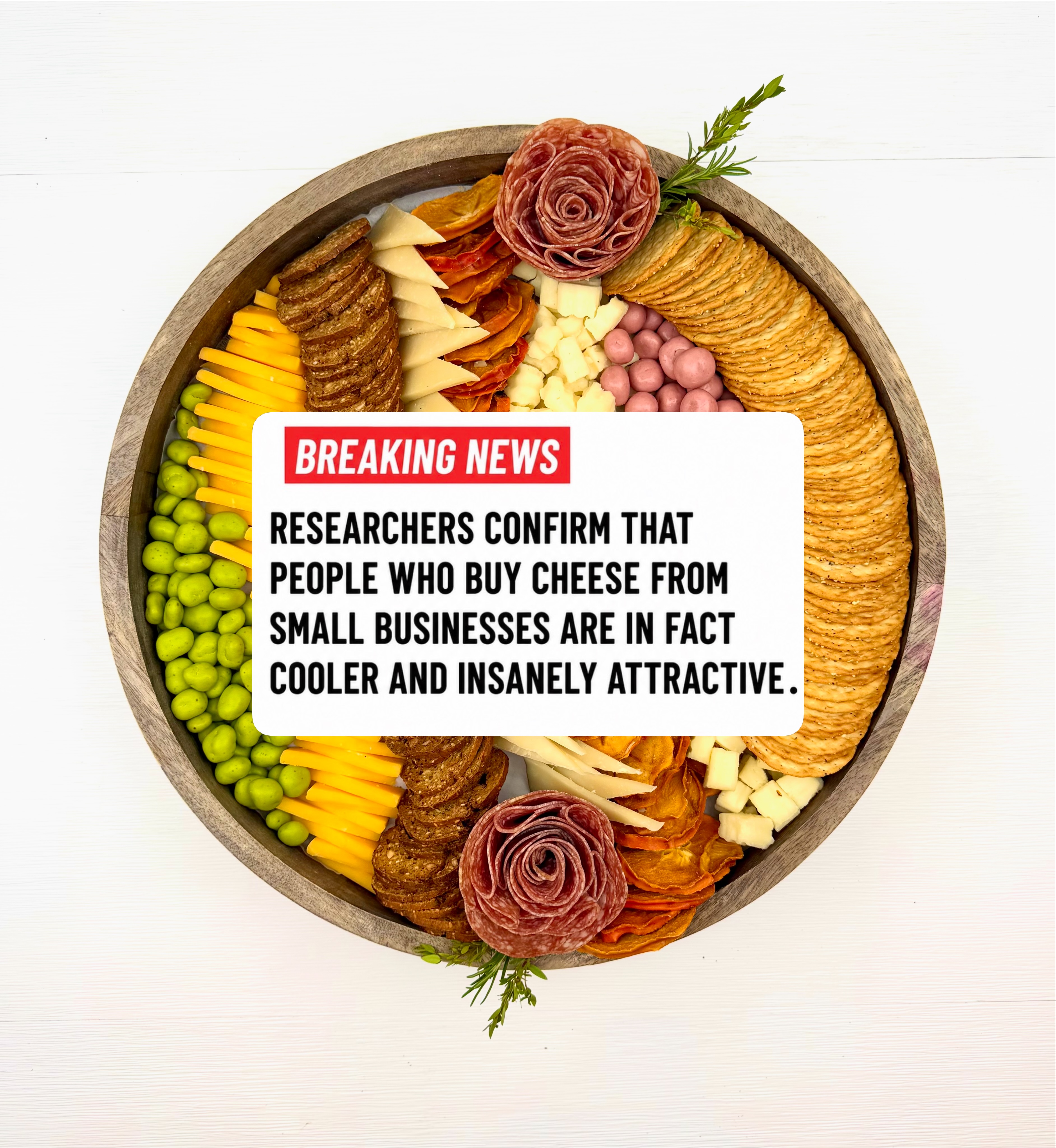 Finally, science is saying what weโve known all along. ๐๐ง #CheeseHumor #SupportSmallBusiness #ShopLocal #CheeseObsessed #Foodie LocalLove Chees
