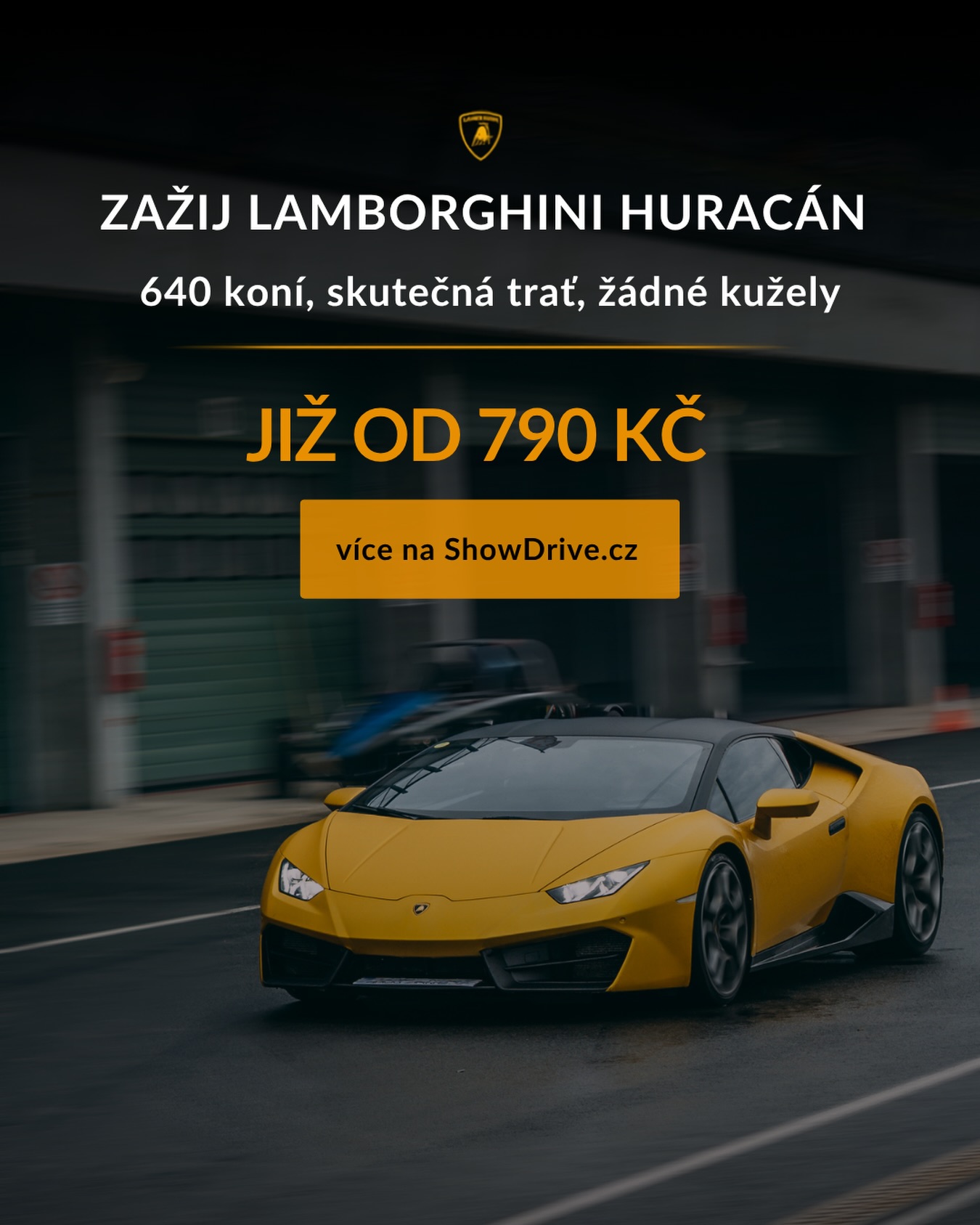 🏁 640 koní. Žádné kužely, žádný cvičný polygon.
Lamborghini Huracán tentokrát nezkoušíš na parkovišti. Sedneš do něj na skutečné silnici nebo závodním okruhu v Brně, Mostě nebo Vysokém Mýtě a projedeš zatáčky přesně tak, jak je jezdí profíci.
Za volantem, nebo jako spolujezdec. Vybíráš si ty. A pokud tě kromě Huracánu láká i Porsche nebo Mustang, najdeš je na webu taky.
🔥 Jízdy s Huracánem startují od 790 Kč. Vyber si tu svou na ShowDrive.cz
#showdrive #lamborghiniclubczechrepublic #rychlost #zazitek