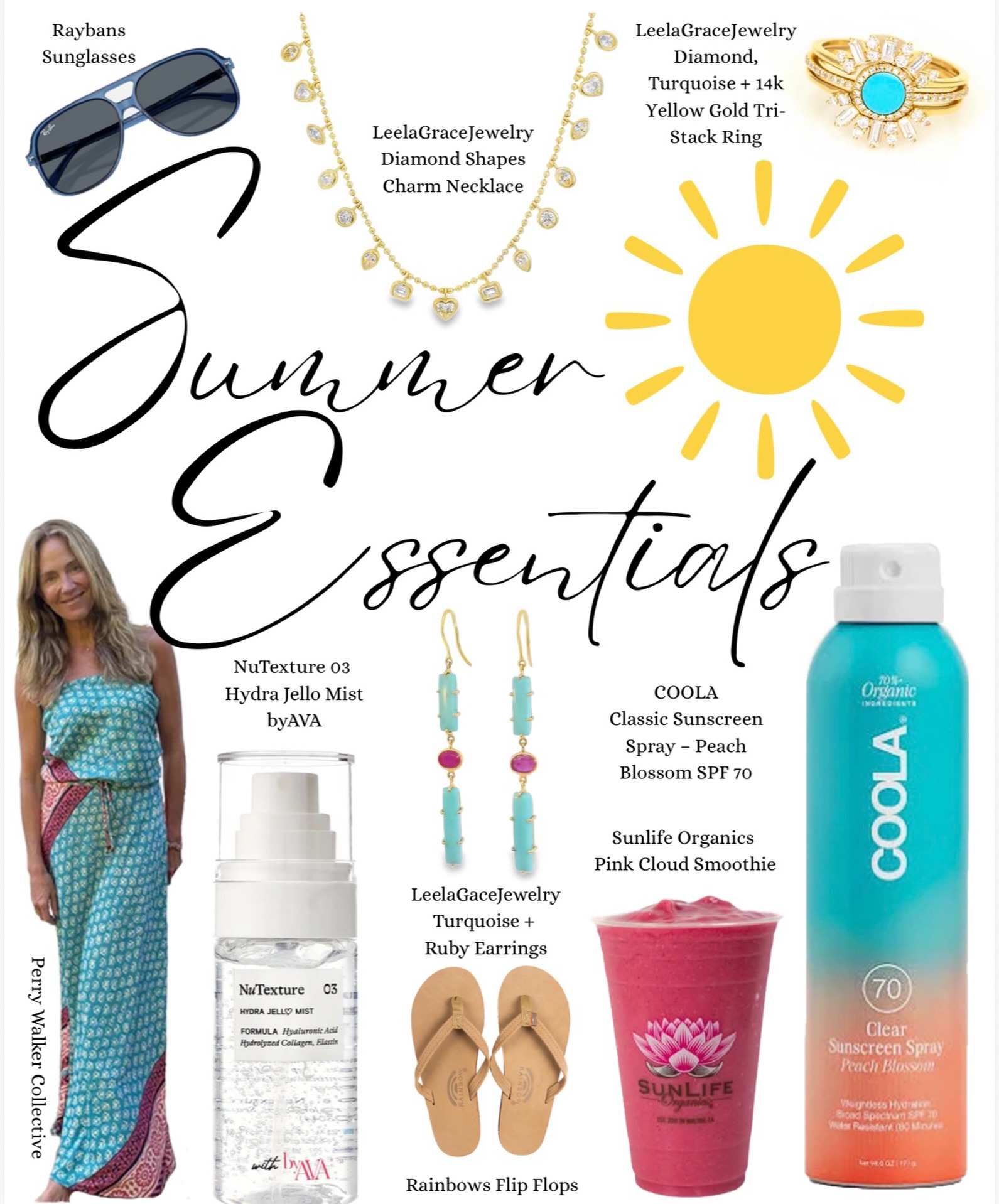 Summer must-have’s😎☀️