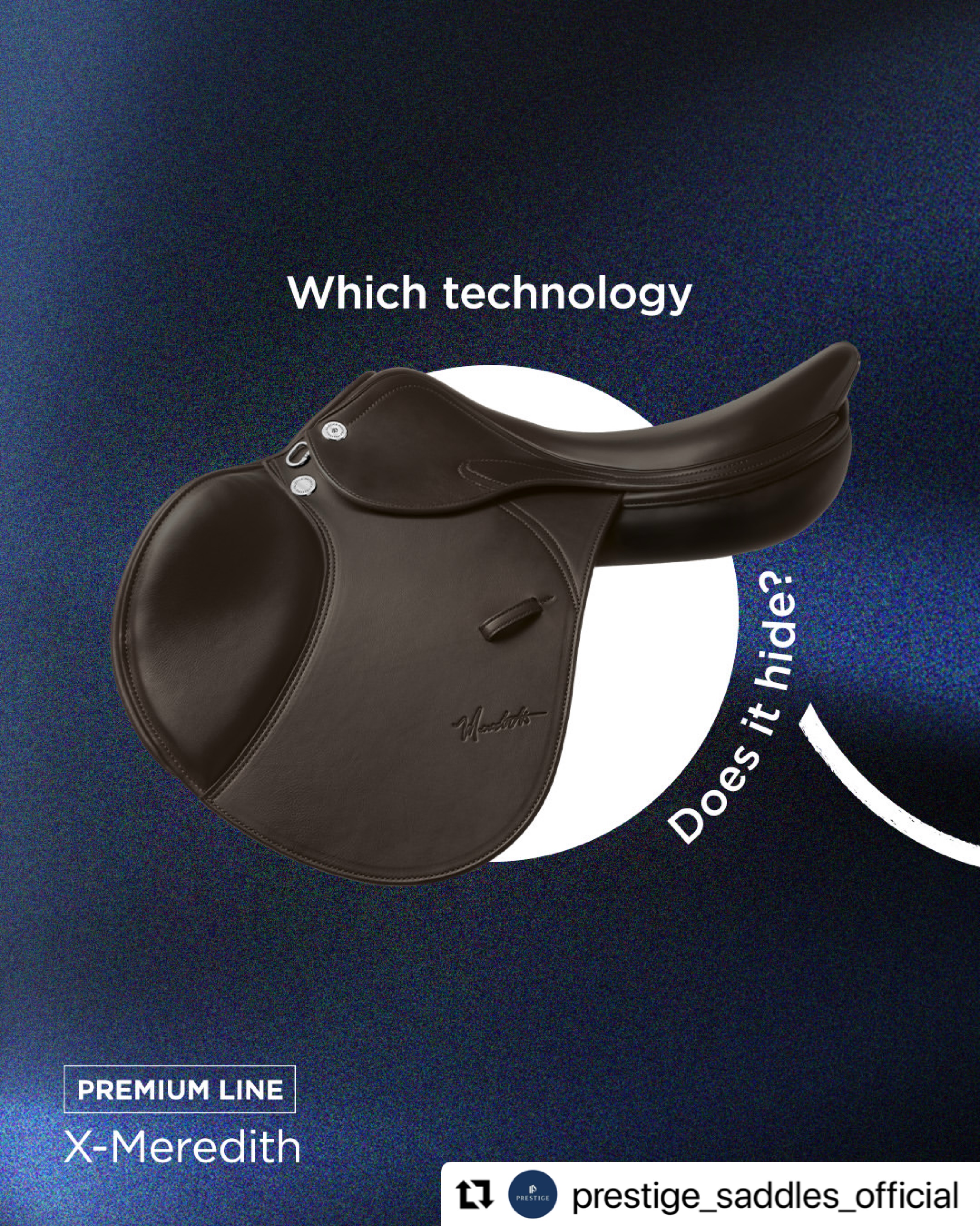 Entdecke die Technologie im X-Meredith Springsattel von @prestige_saddles_official 👀
#PrestigeSaddles #InnovativeInside