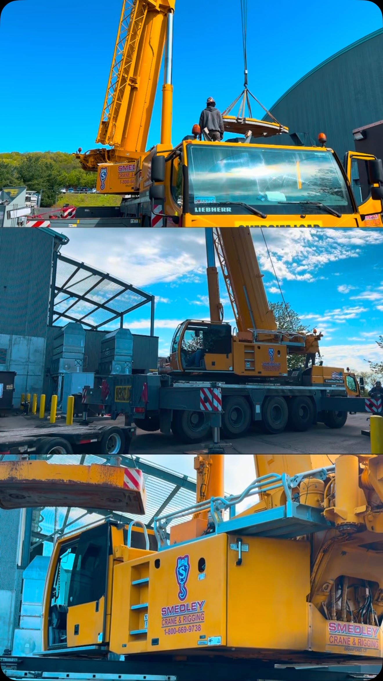 🎧🏗️ Construction ASMR You Can Feel. 🔊
Turn the volume up and watch our Liebherr crane do what it does best at Quinnipiac University. This satisfying HVAC lift showcases the precision, power, and teamwork that go into every project. From the sound of the hydraulics to the smooth, controlled lift, it’s the kind of construction ASMR every heavy equipment fan appreciates.
Whether it’s HVAC unit installation, crane services in Connecticut, or complex rigging and heavy lifting, Smedley has the equipment and experienced operators to get the job done safely and efficiently.
Need a trusted crane company in Connecticut for your next project?
📞 Call Smedley today: 203-315-6066
🌐 smedleycrane.com
#SmedleyCrane #ConstructionASMR #LiebherrCrane #HVACLift #QuinnipiacUniversity