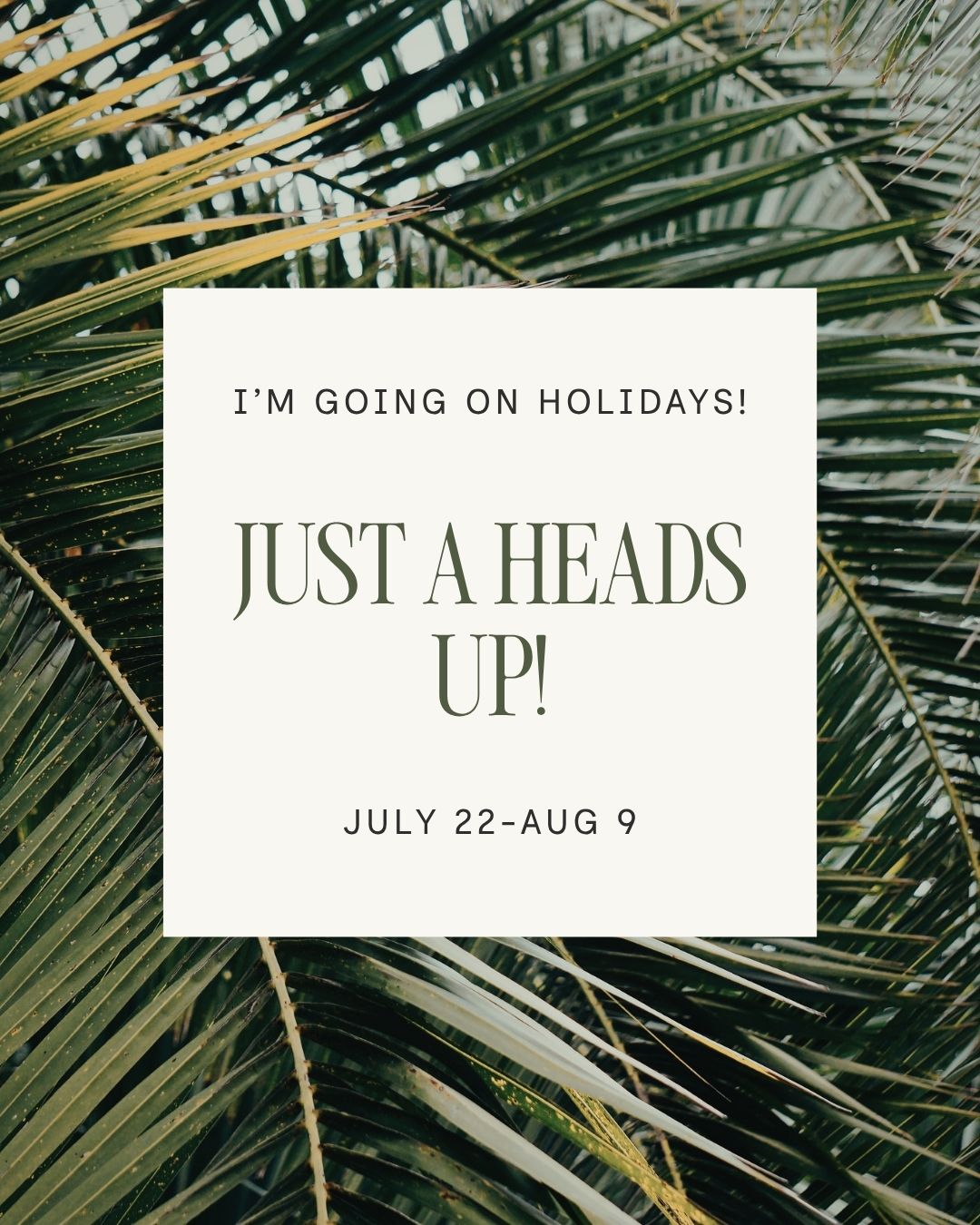 So I may be slower to respond to texts, calls, or emails. Online booking is still available though!
#vacation #acupuncture #orangeville