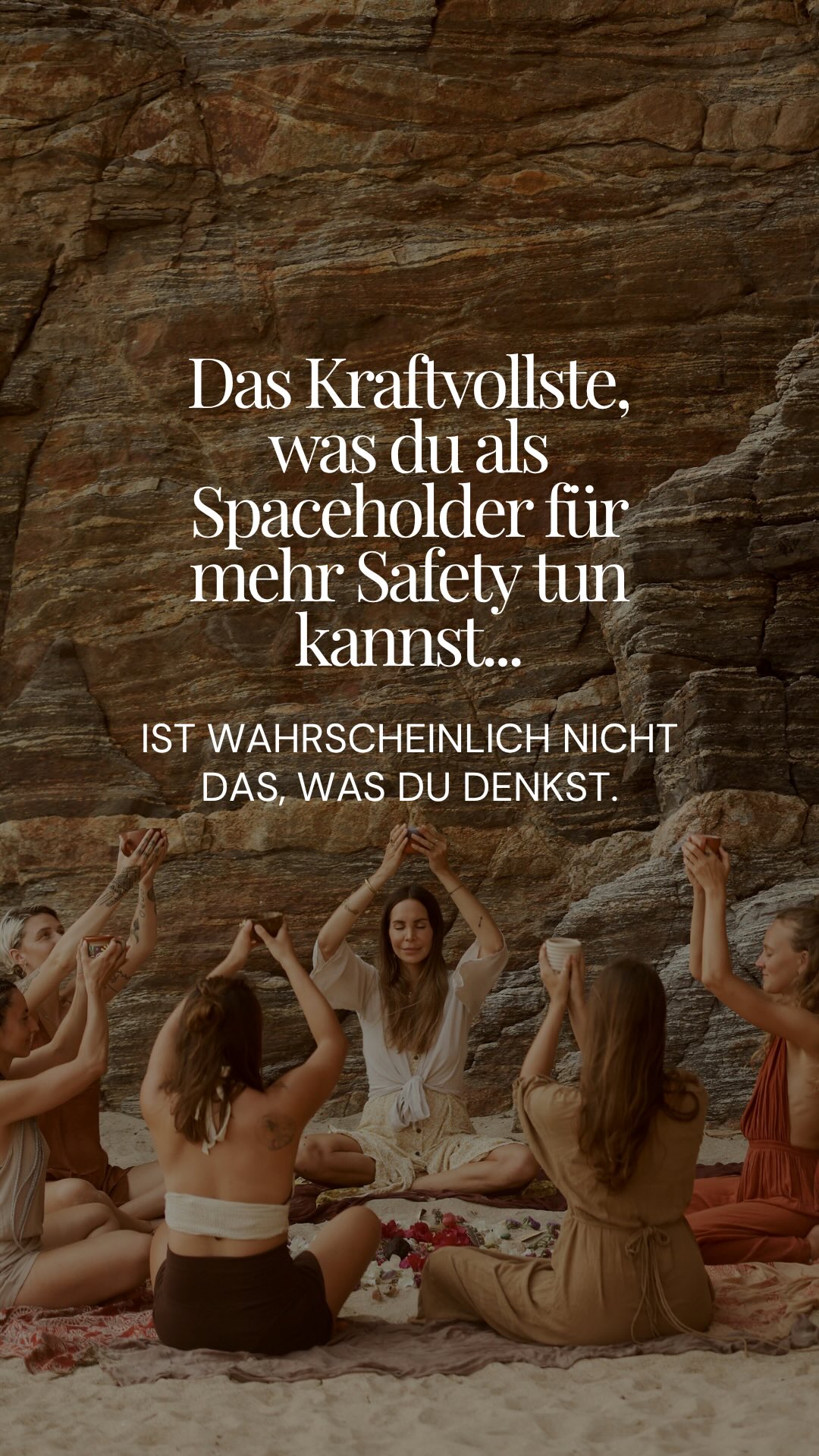 Schreib kurz „QUIZ“ in die Kommentare und ich schicke dir ein paar Fragen, speziell für Facilitatorinnen und alle Frauen, die sich dazu gerufen fühlen, eigene Räume zu halten, um herauszufinden welche Gabe du als Spaceholder hast.
Was sind deine Stärken?
Wo fehlt dir wichtiges Fundament?
Was sind deine next steps, um noch bessere Räume anzubieten?
Ich sehe immer wieder, dass Spaceholderinnen einen zeremoniellen Space betreten, ohne sich selbst wirklich darauf vorzubereiten: ohne ihr Nervensystem zu regulieren, ihr System zu schützen und das energetische Portal bewusst zu öffnen und am Ende natürlich auch wieder zu schliessen.
Diese Dinge sind keine Nice-to-haves. Sie sind essenziell.
Denn die Qualität eines Raumes beginnt immer bei der Frau, die ihn hält.
🪶 In meinem kommenden Facilitator Training „The Art of Ceremony“ lernst du alles, was du brauchst, um sichere, transformative und magische Sacred Spaces zu halten.
Dieses Training ist kein reiner Wissensinput, sondern eine verkörperte Initiation in deine Rolle als traumasensible Facilitatorin, Ceremonialist und Wegbereiterin für echte Transformation.
Die Bewerbungs-Calls für das Training laufen bereits. Schreib mir eine DM und ich schicke dir alle Infos.
Much Love,
Astrid
FACILITATOR TRAINING
TRAUMASENSIBLES SPACEHOLDING
SCHAMANISMUS
PSYCHOLOGIE
SACRED BUSINESS