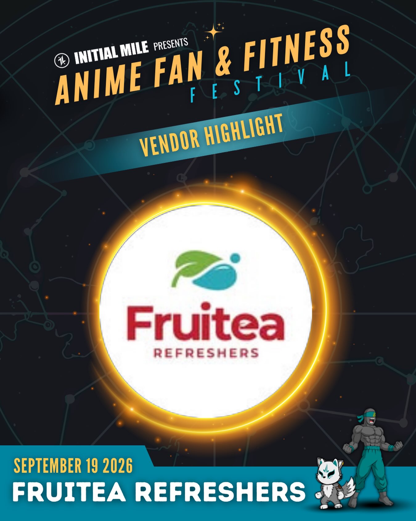 Who doesn’t love a nice refreshing fruit tea or boba?! We’re excited to welcome back @fruitea.refreshers to our Second Annual Anime Fan and Fitness Festival on Saturday September 19 at Christmas Hill Park in Gilroy. Be sure to refresh with one of their drinks! If you can’t wait, you can visit them on Blossom Hill Rd. In San Jose. #animefanandfitnessfestival #animefestival #fitnessfestival #initialmile #bayareaevents